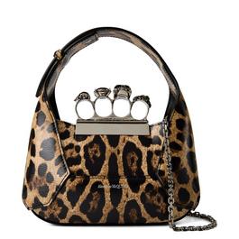 Alexander McQueen Jewelled Hobo Mini Handbag