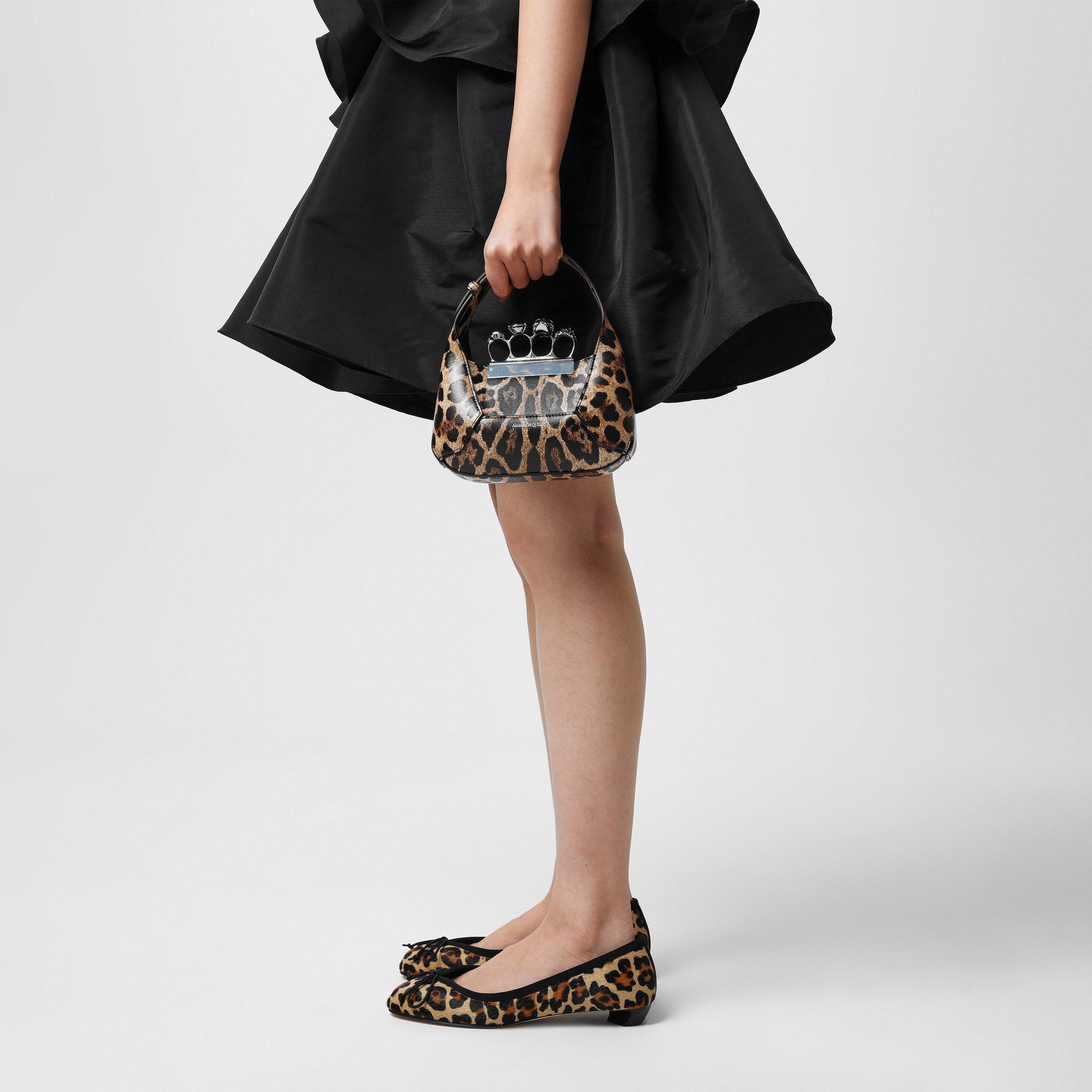 ショルダーバッグ・ポシェット ALEXANDER MCQUEEN PRINTED THE JEWELLED HOBO SHOULDER BAG Alexander McQueen Jewelled Hobo Shoulder Bag | Silver | FARFETCH