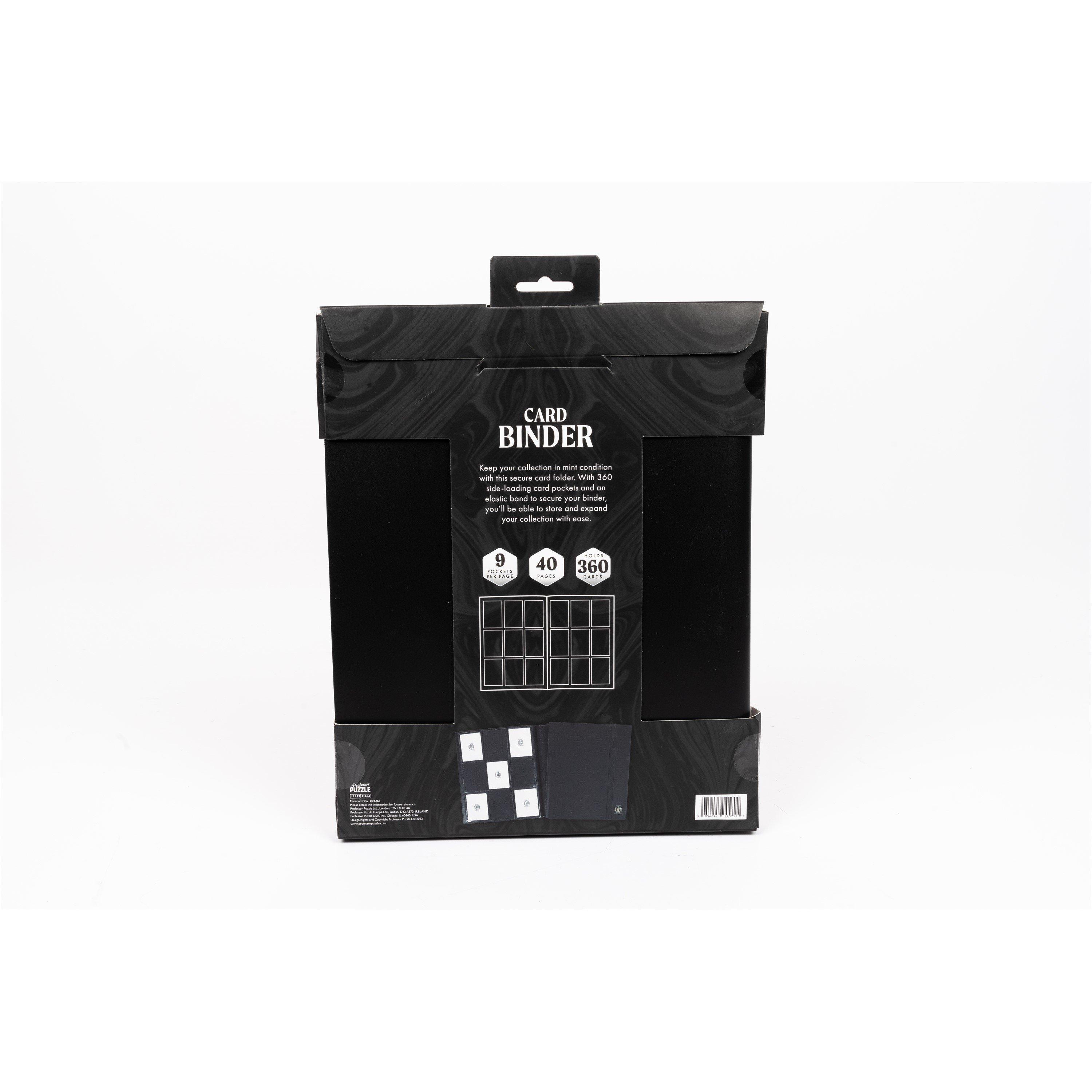 Merchandise - Professor Puzzle - 9 PCK BIND BLK V2 - 1