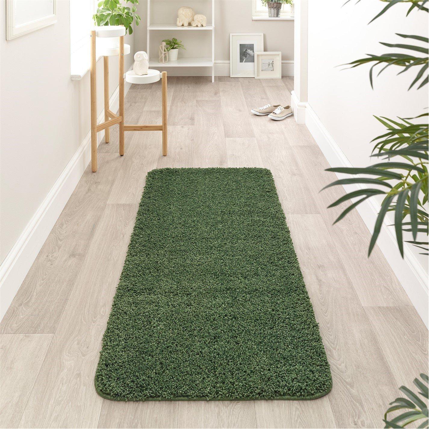 Origin Rugs  Buddy Rug - Forest Green - 67x150cm
