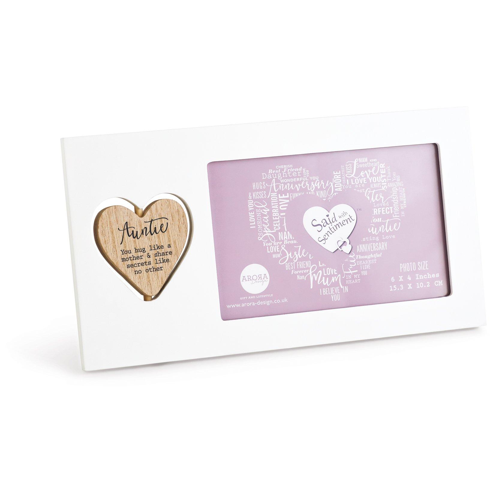 Nude - Said With Sentiment - 7071 - Auntie Photo Frame