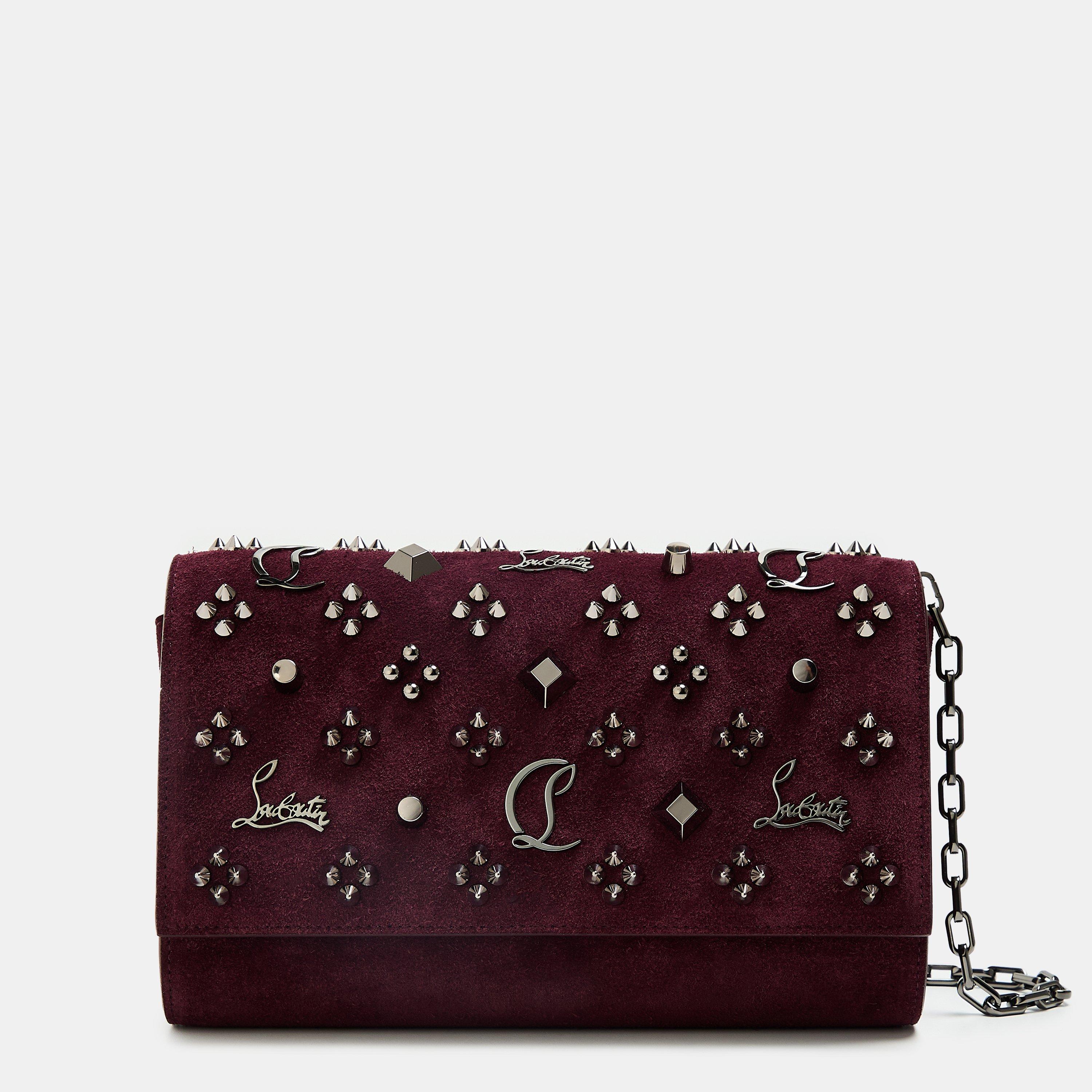 Amara Gun Metal - Christian Louboutin - Paloma Clutch Bag - 1