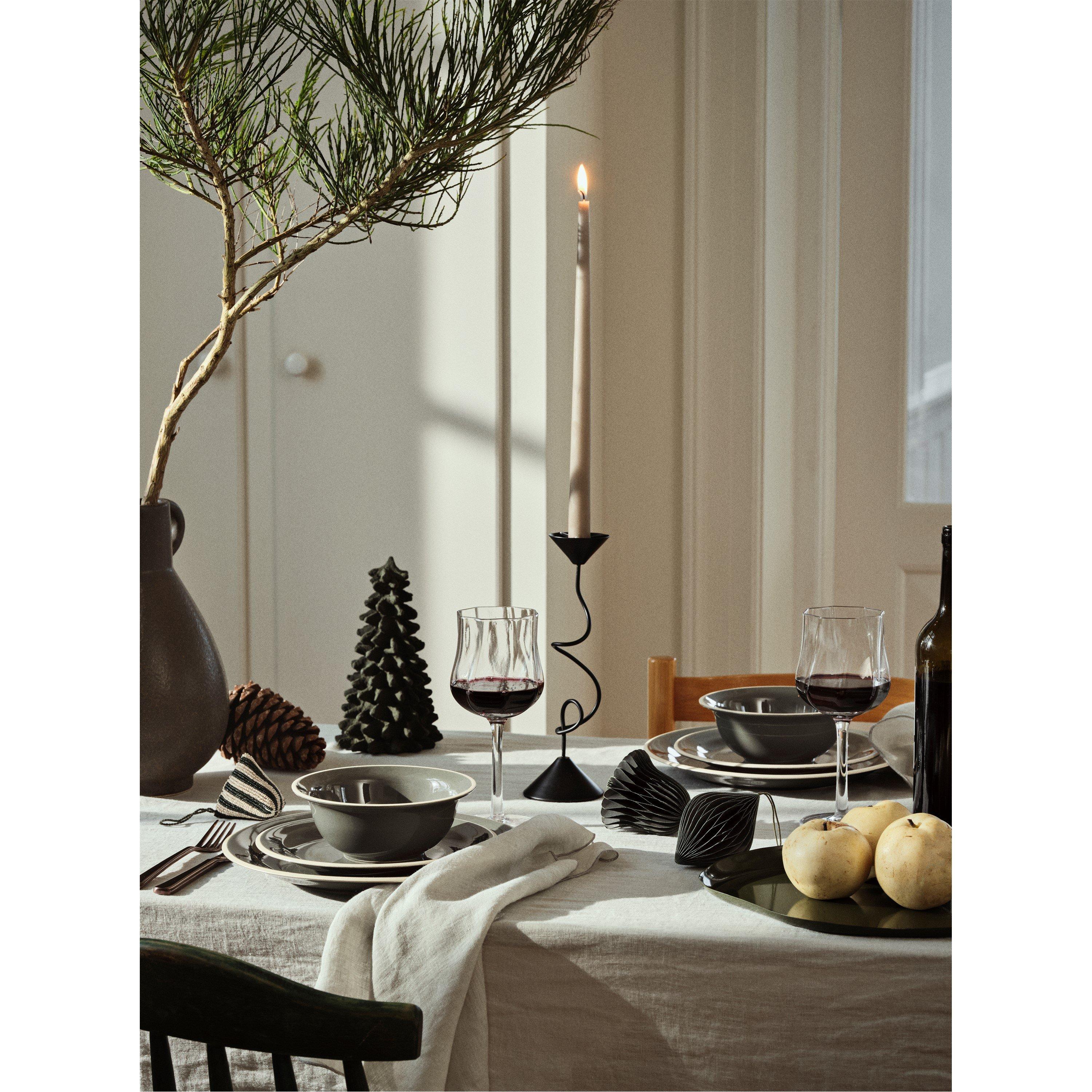 Black - Broste Copenhagen - Large Candle Holder - 2