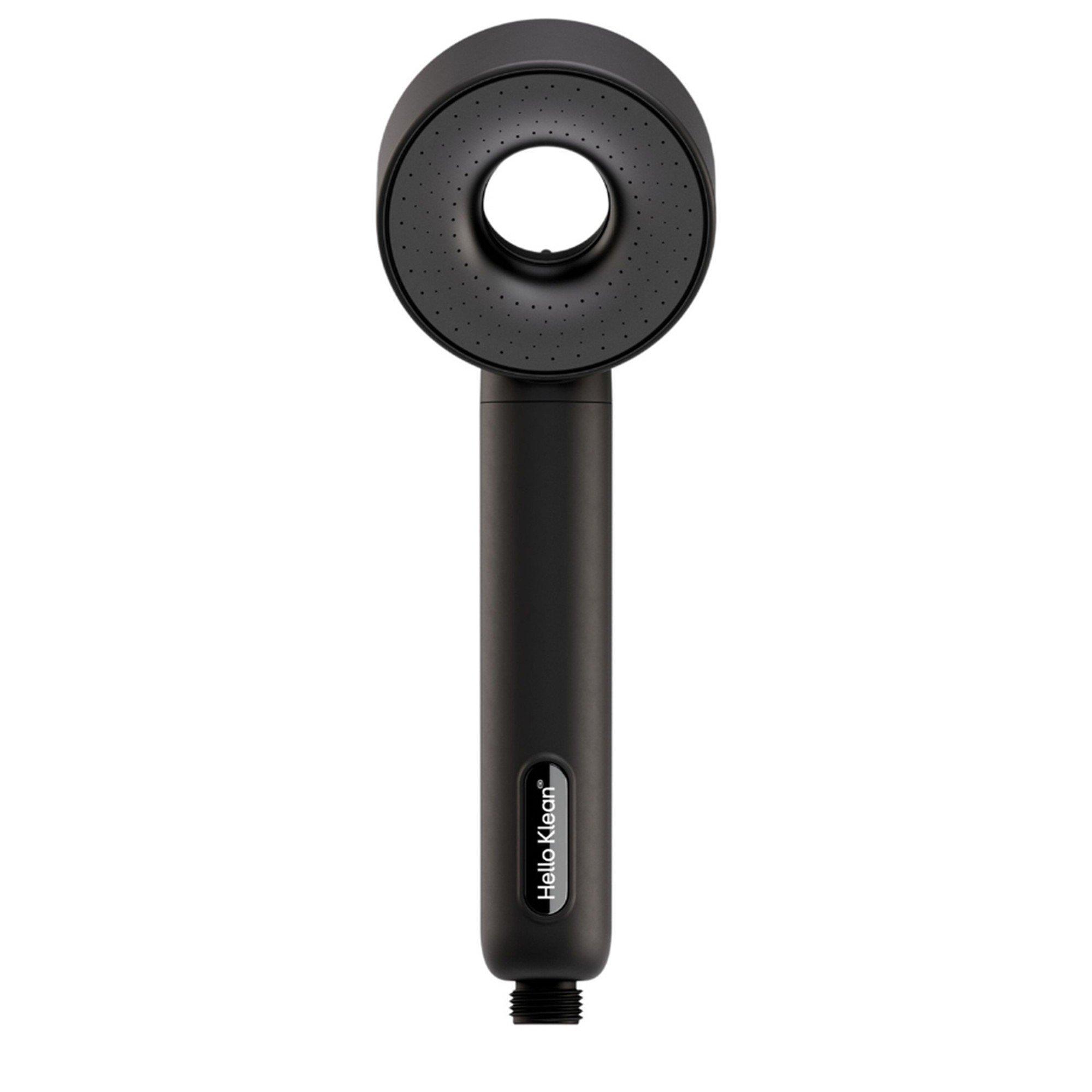 Hello Klean Shower Head Filter Black