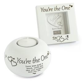 Said With Sentiment 7419 - You're the One Frame & Candle Set