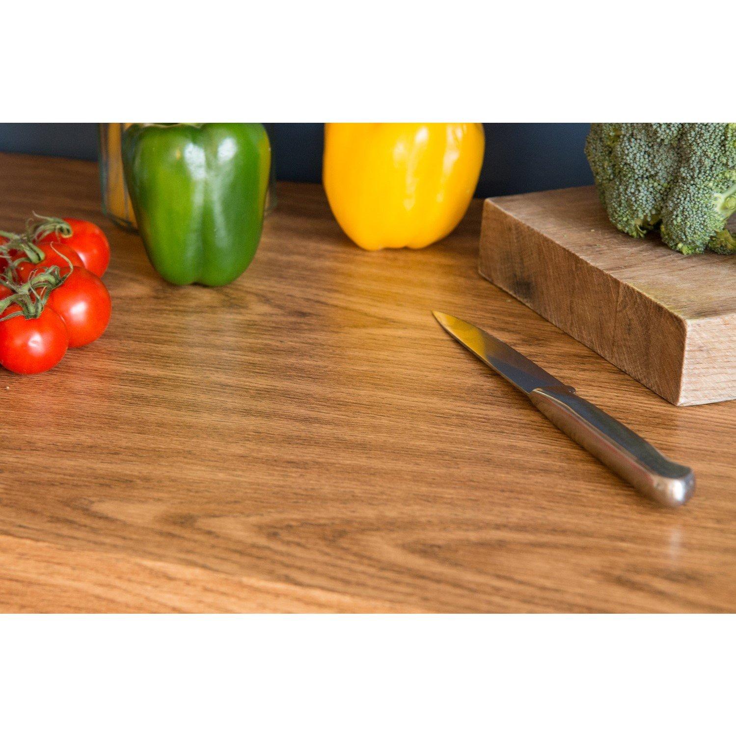 Brown - D C Fix - dc fix Oak Light Self Adhesive Vinyl Pack 3 - 2