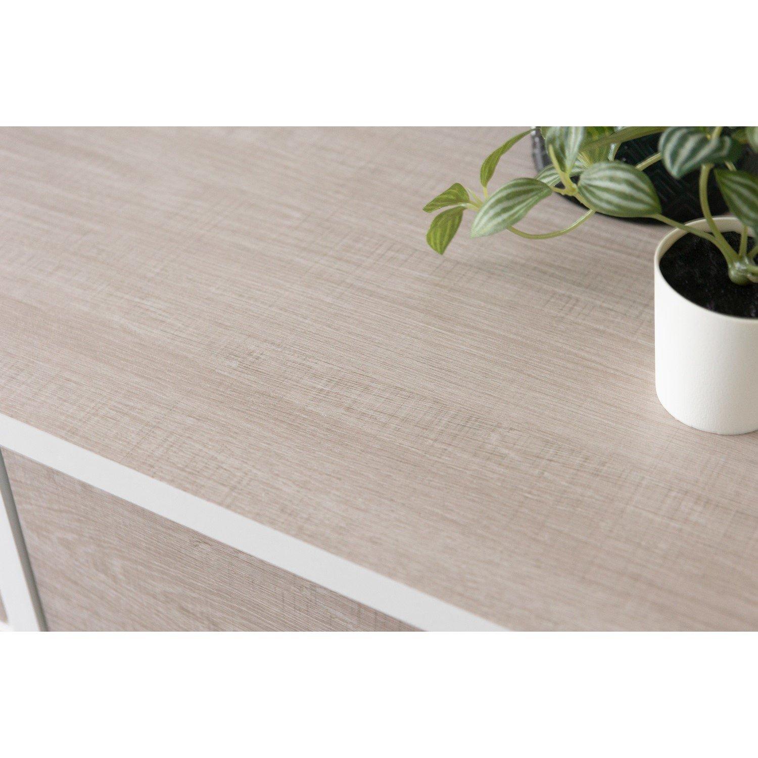 Grey - D C Fix - dc fix Oak Santana Grey Self Adhesive Vinyl Pack 3 - 4