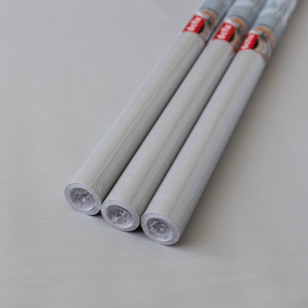 D C Fix  Dc Fix Padstow Self Adhesive Vinyl Pack 3 Grey - 67X2 PACK3
