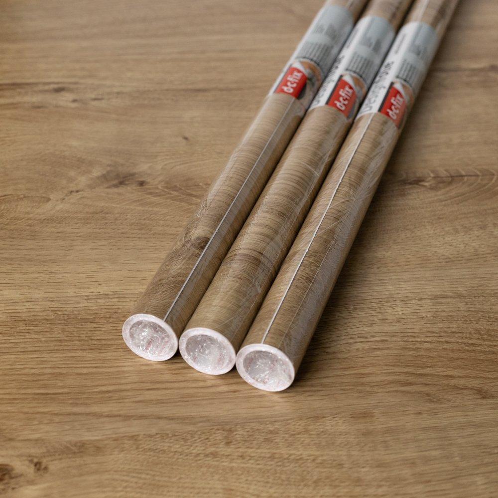 Brown - D C Fix - dc fix Ribbeck Oak Self Adhesive Vinyl Pack 3 - 1