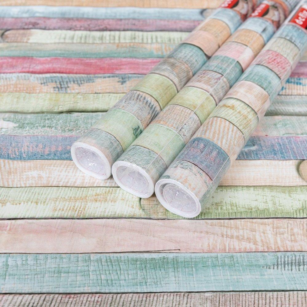 Multi - D C Fix - dc fix Rio Coloured Self Adhesive Vinyl Pack 3 - 1