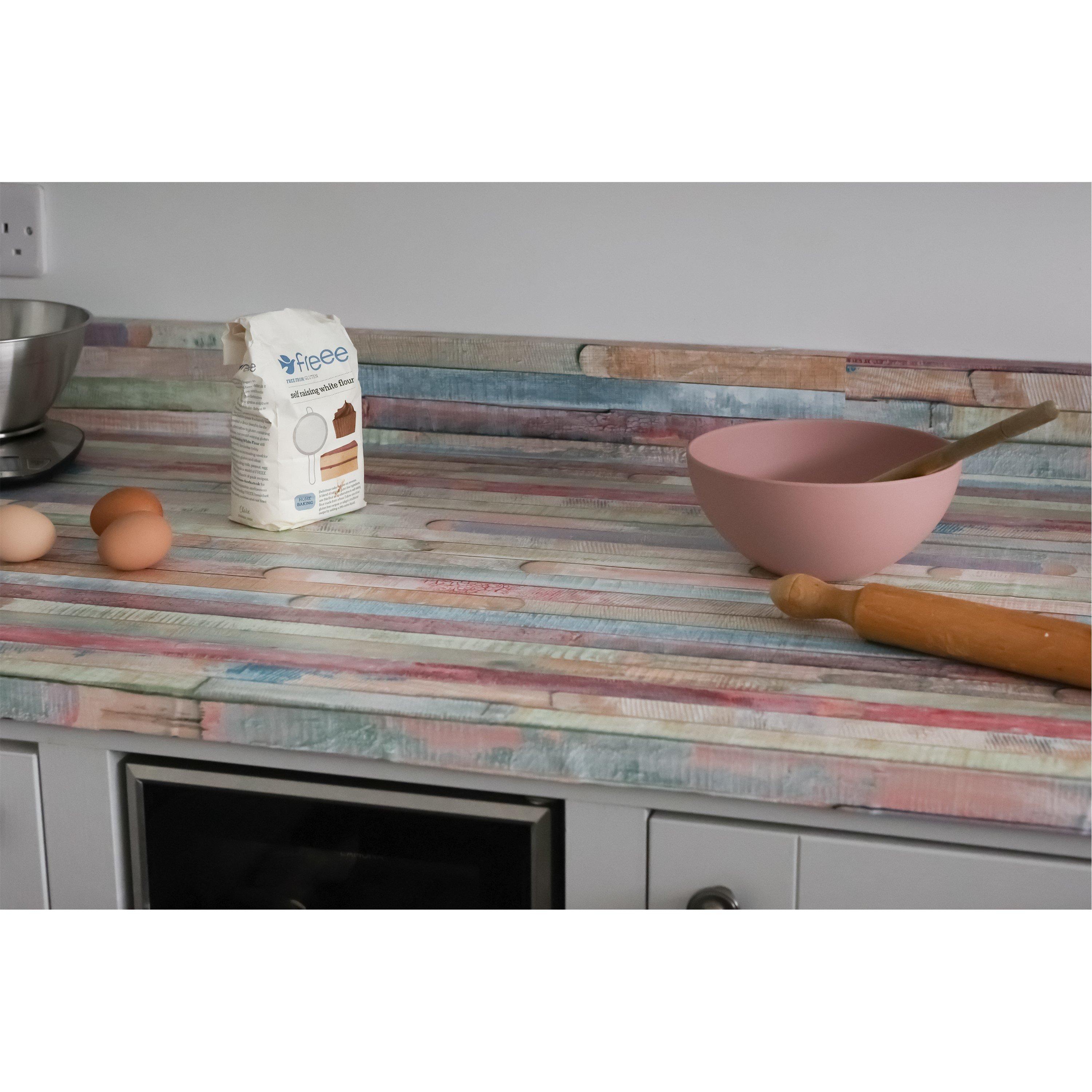 Multi - D C Fix - dc fix Rio Coloured Self Adhesive Vinyl Pack 3 - 4