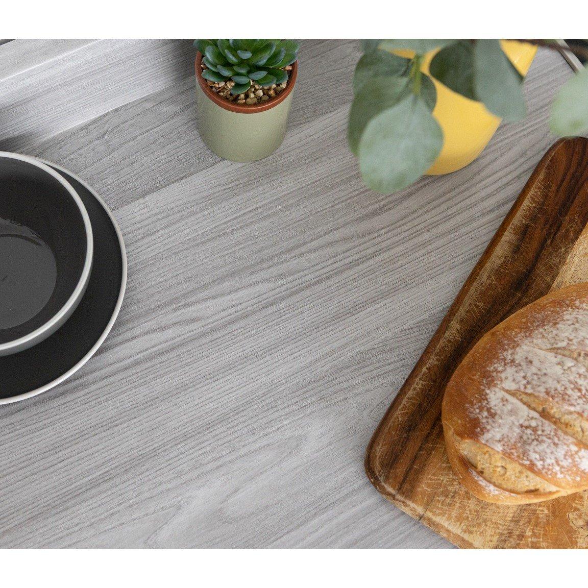 Grey - D C Fix - dc fix Sangallo Grey Self Adhesive Vinyl Pack 3 - 2