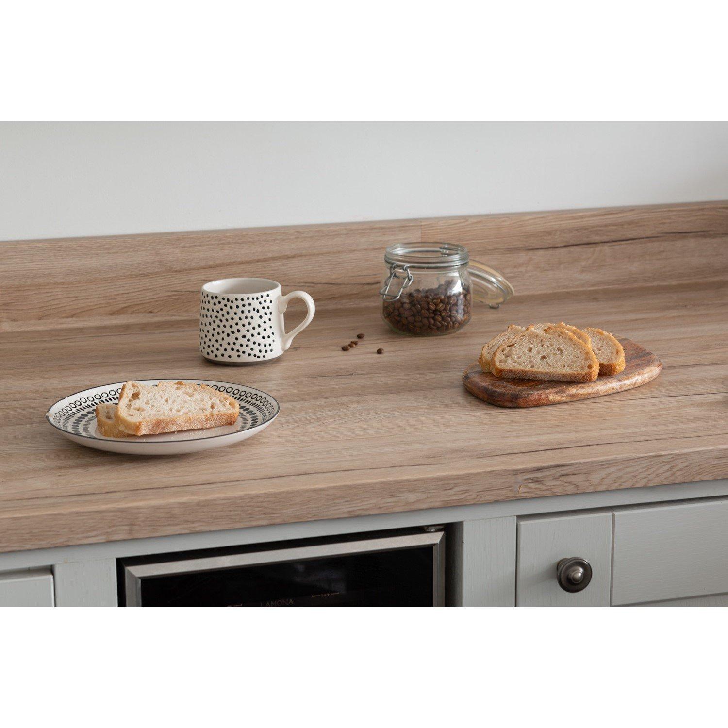 Beige - D C Fix - dc fix Sanremo Oak Sand Self Adhesive Vinyl Pack 3 - 4