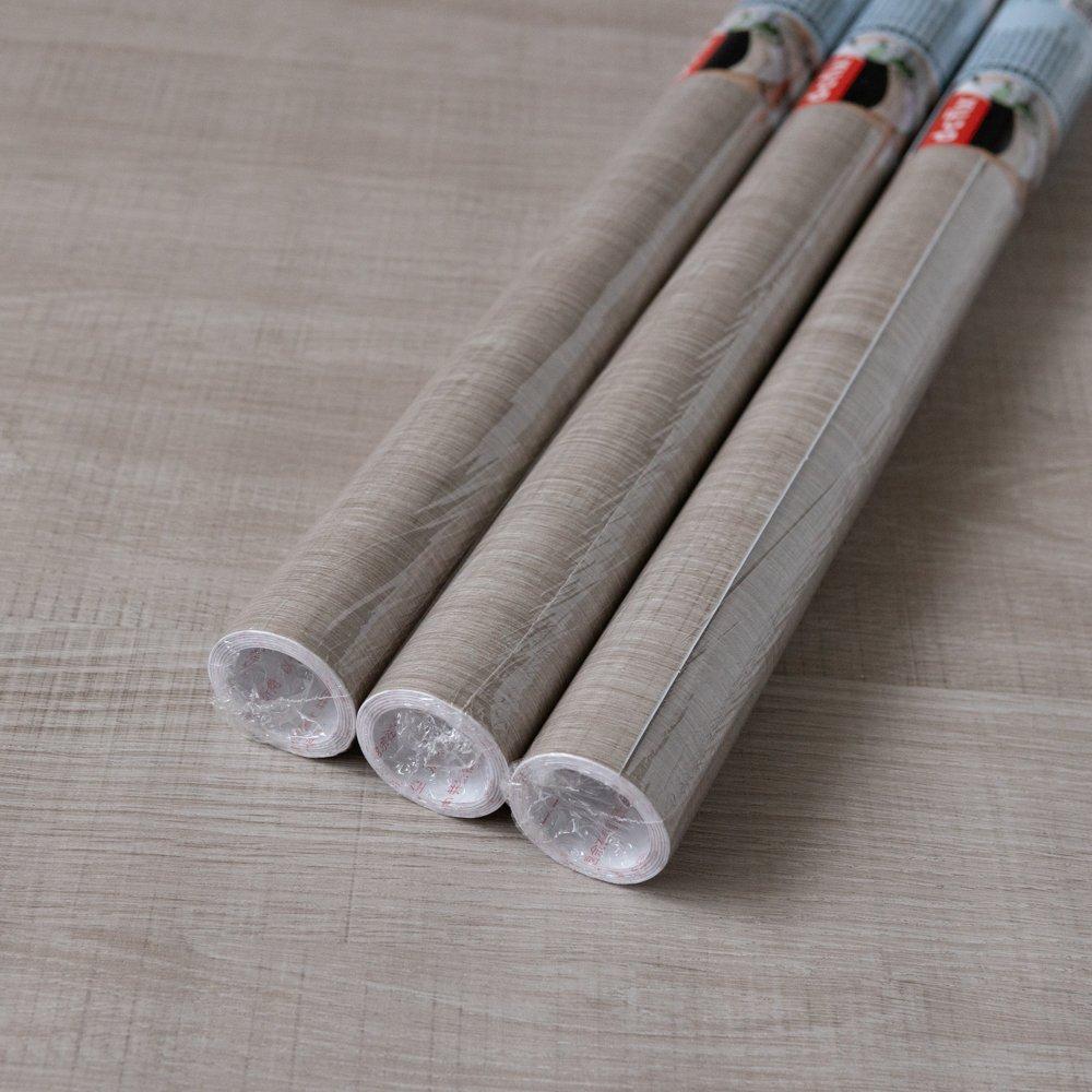 Grey - D C Fix - dc fix Sonoma Oak Grey Self Adhesive Vinyl Pack 3 - 1