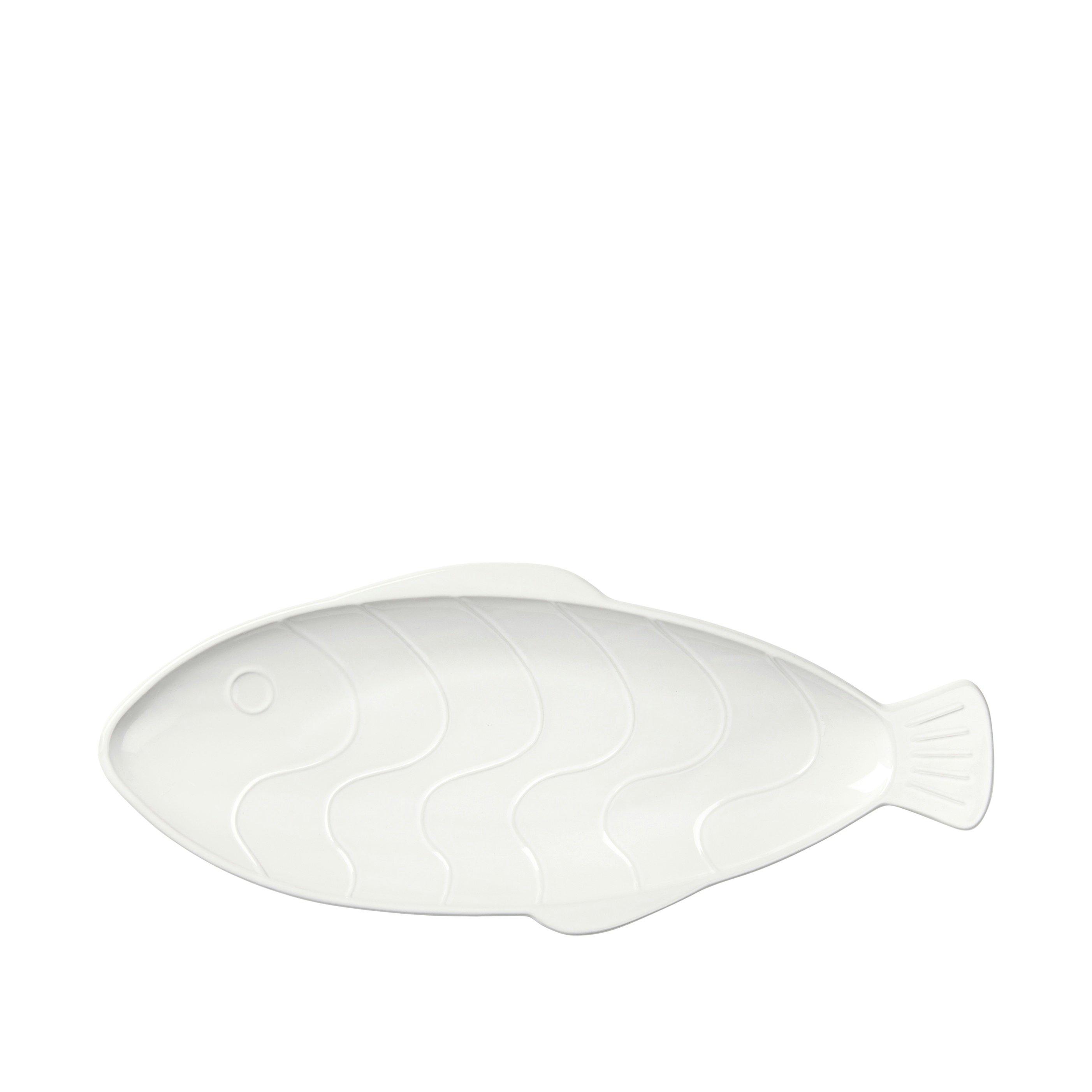 Broste Copenhagen  Pesce Plate - White