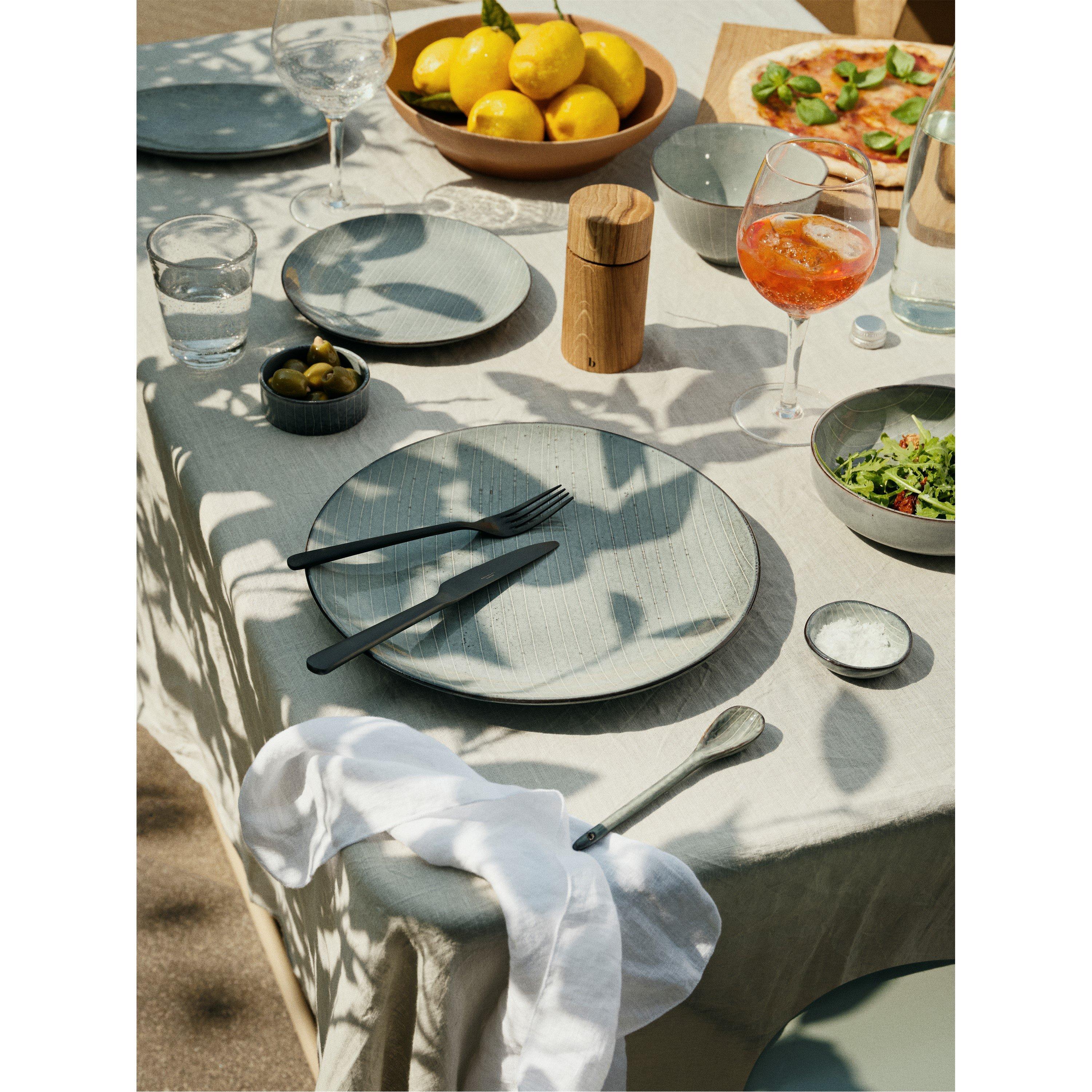 Stoneware Sea - Broste Copenhagen - Nordic Dinner Plate - Set of 4 - Large - 2