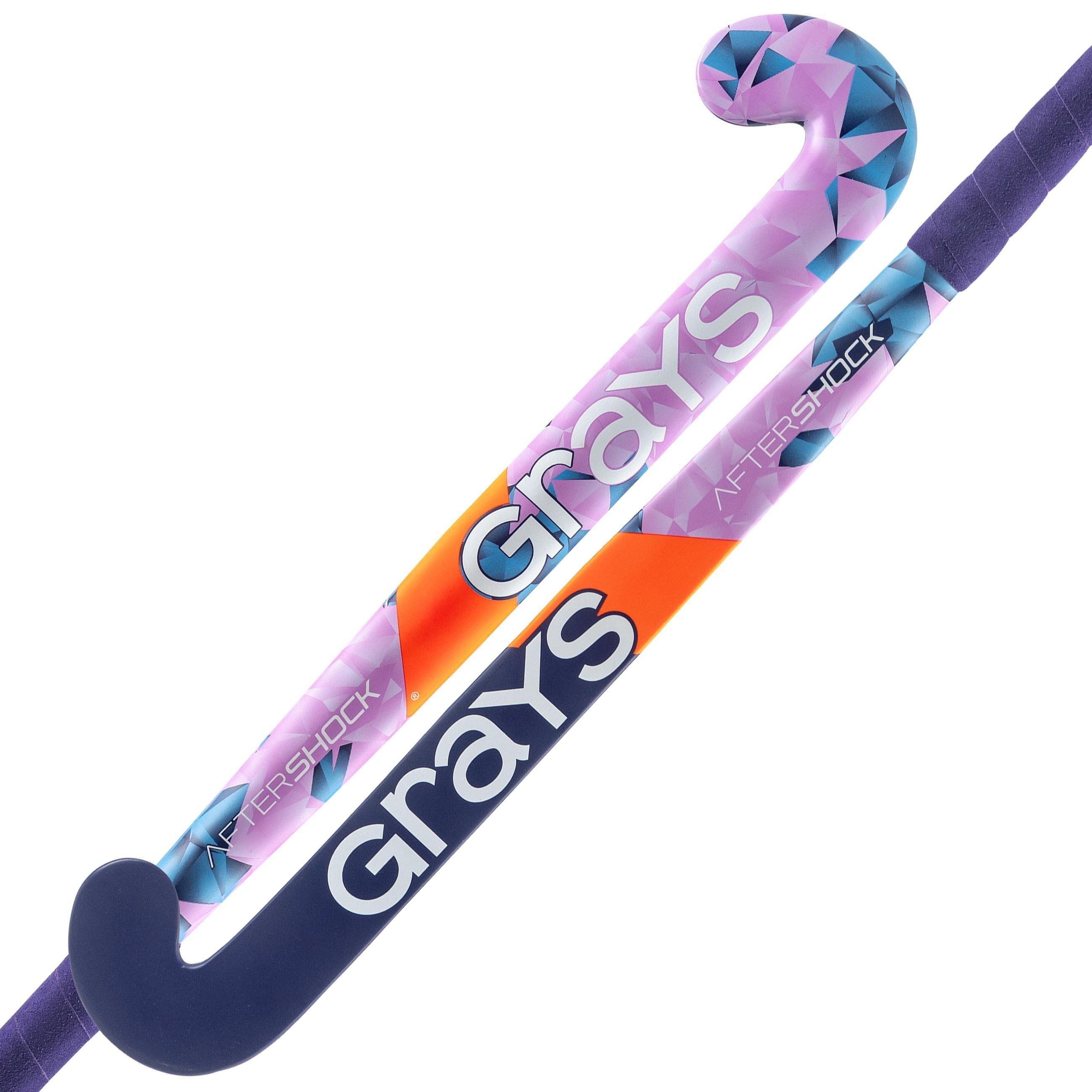 Purple/Blue - Grays Hockey - Kids' Aftershock Hockey Stick - 1