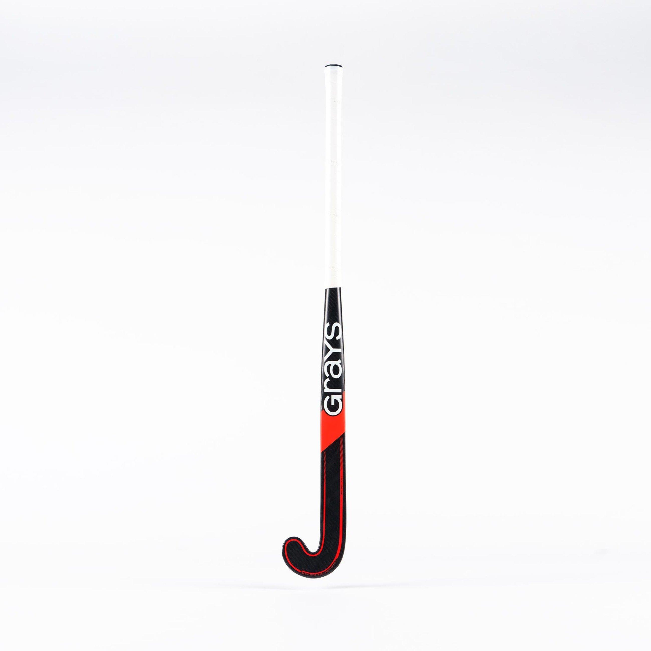 Black/Hot Red - Grays Hockey - Adult 54 Hockey Sticks - 3