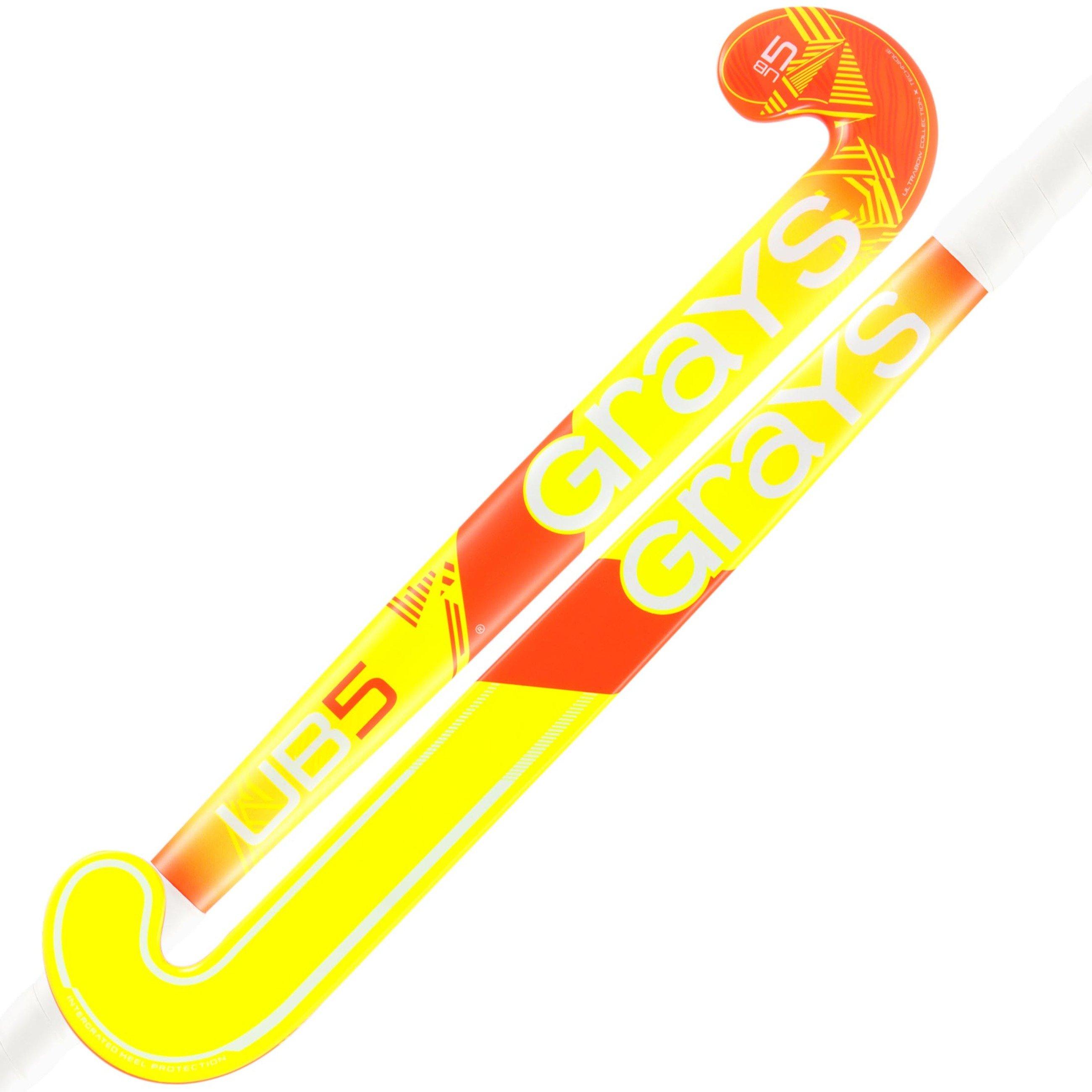 Fluo Yellow - Grays Hockey - Adults Ultrabow 61 Hockey Sticks - 1
