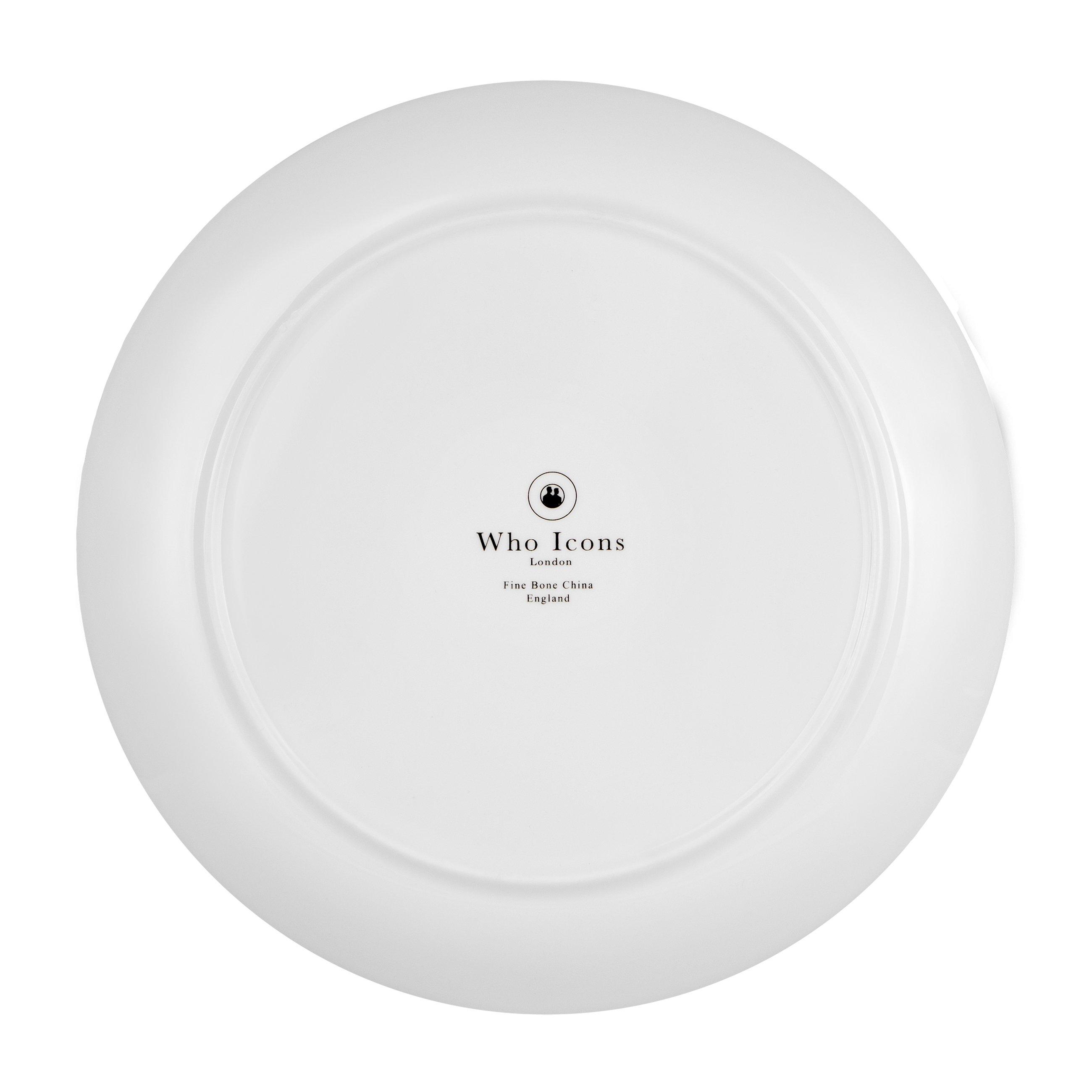 White - Who Icons - WhoIcons Anna Plate - 2