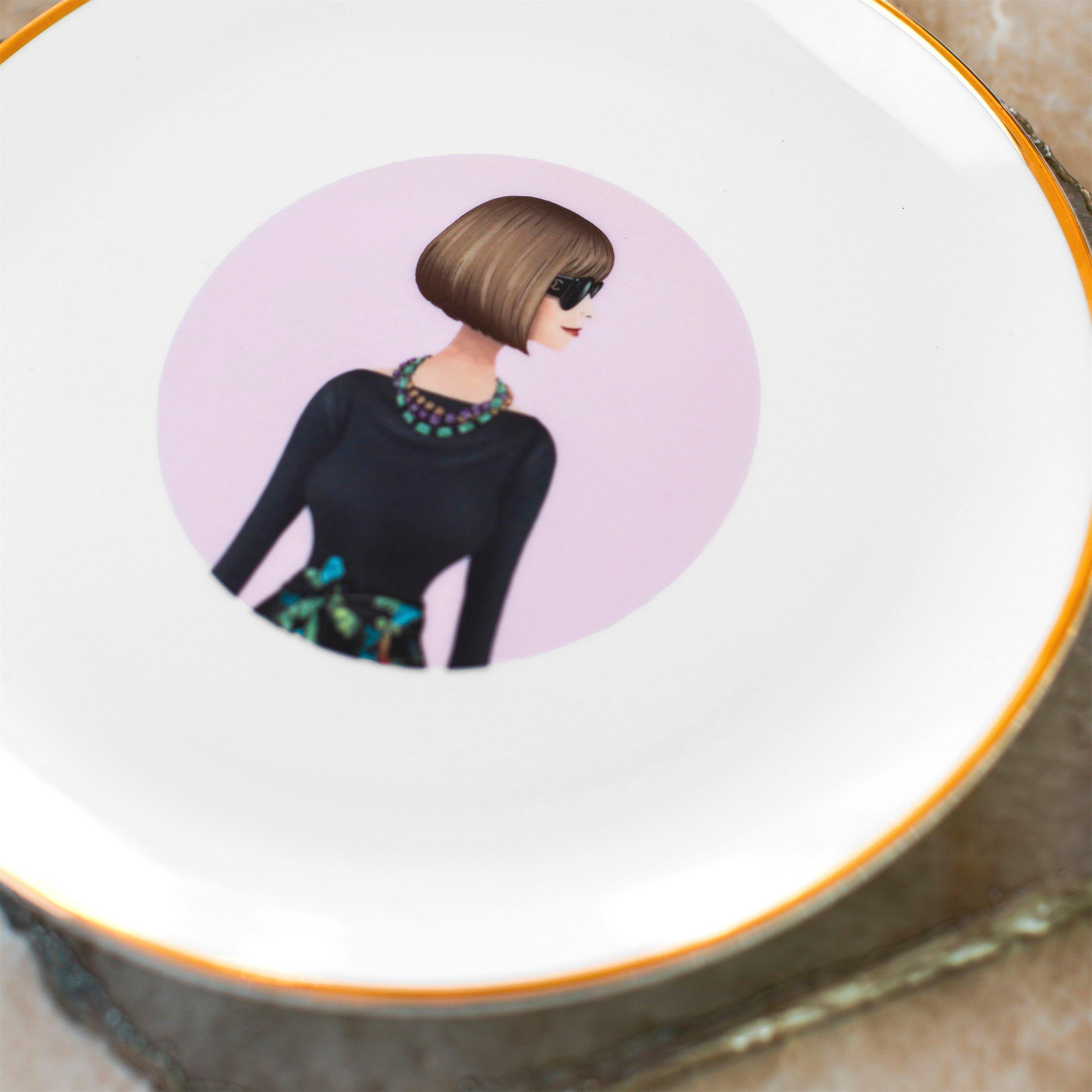 White - Who Icons - WhoIcons Anna Plate - 3