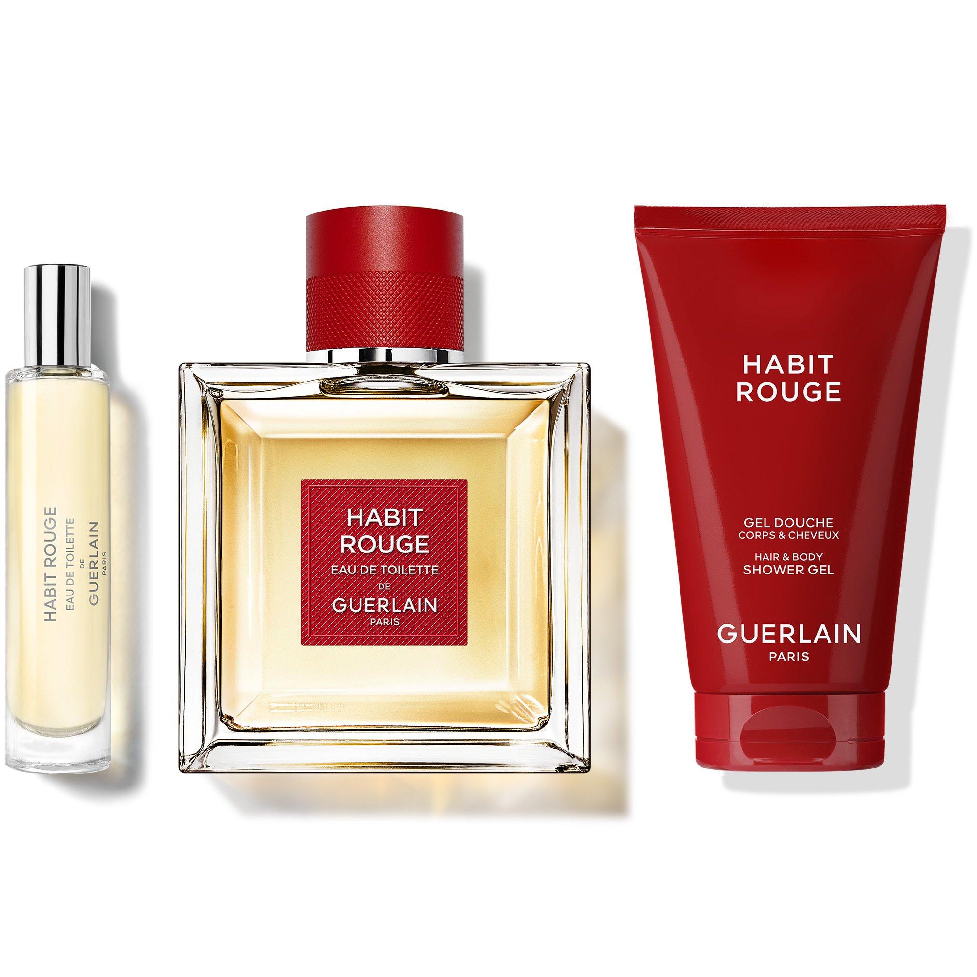 Clear - Guerlain - Habit Rouge de Guerlain Paris - Eau de Toilette Gift Set - 2