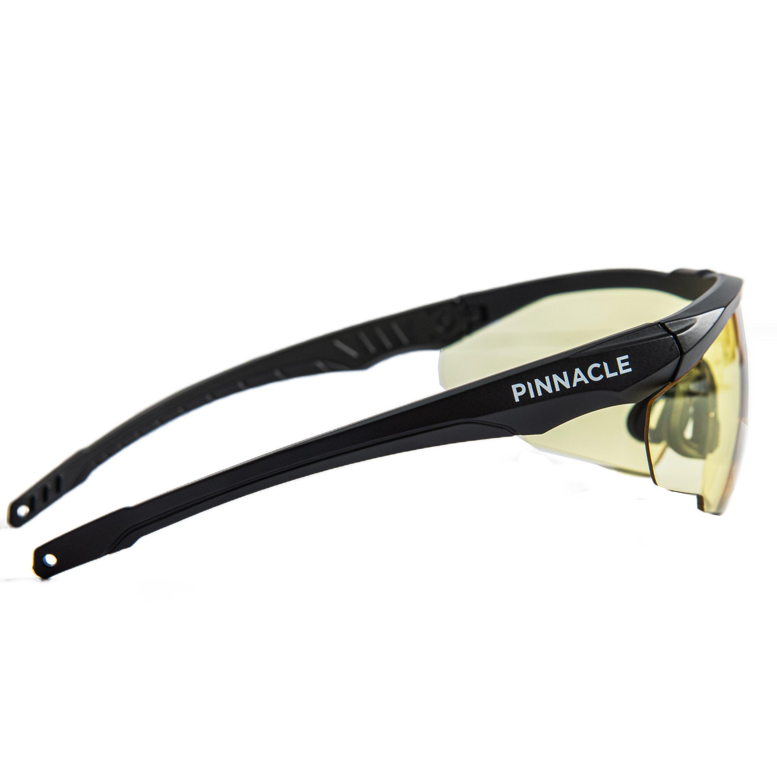 Schwarz - Pinnacle - Low Light Cycling Glasses - 4