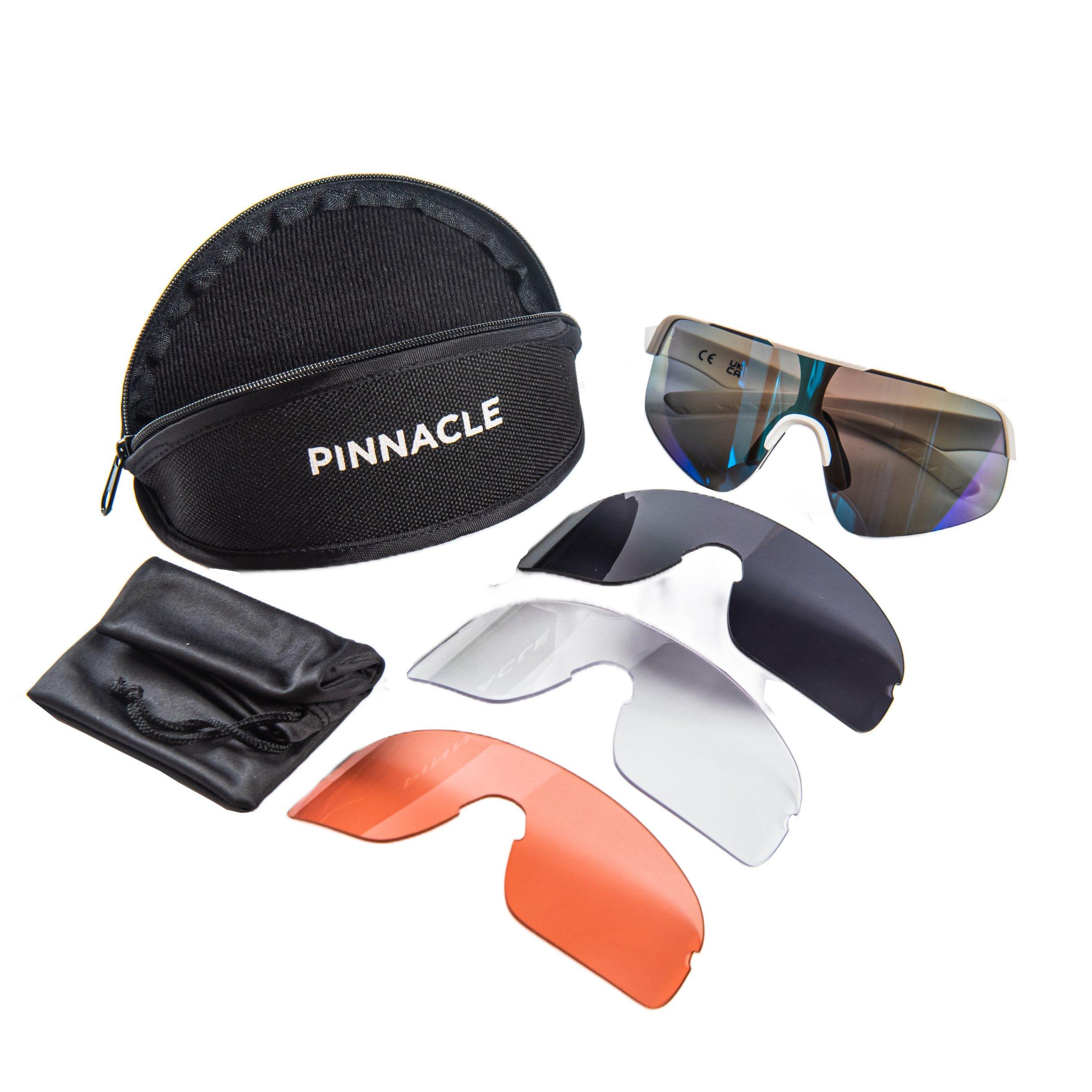 Weiß - Pinnacle - Multi Lens Sunglasses - 4