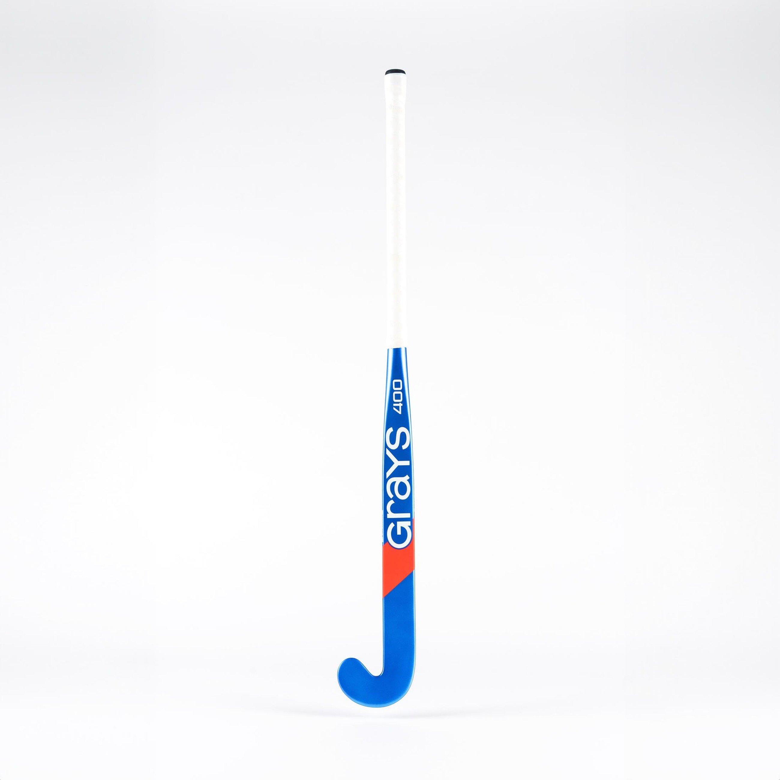 Blue - Grays Hockey - AC 400 Carbon Fibre Low Bow Hockey Stick - 3