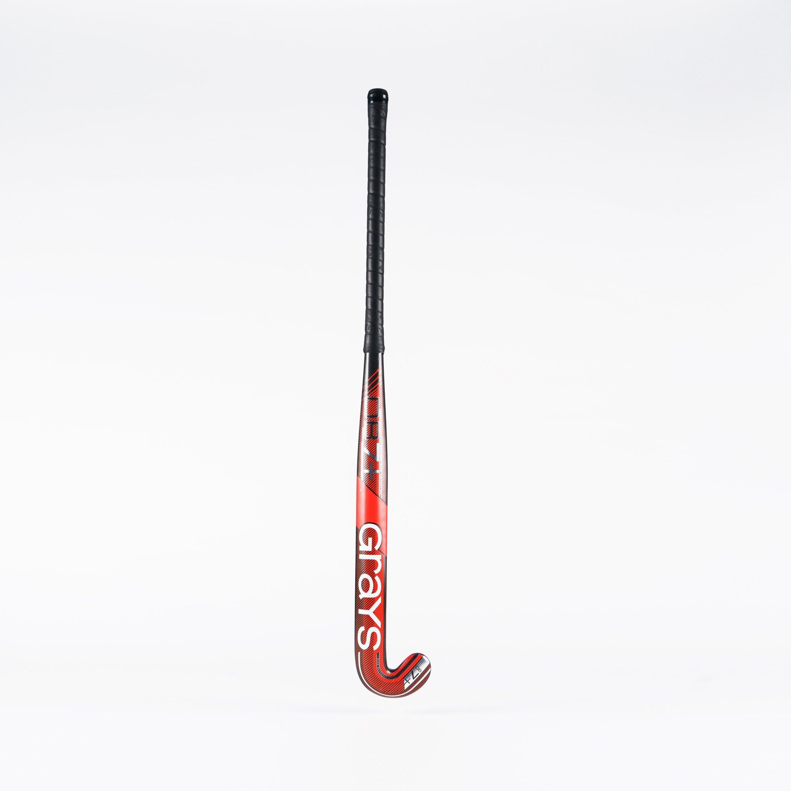 Black/Orng - Grays Hockey - Dynabow Plus 7 Carbon Fibre Low Bow Outdoor Hockey Stick - 2