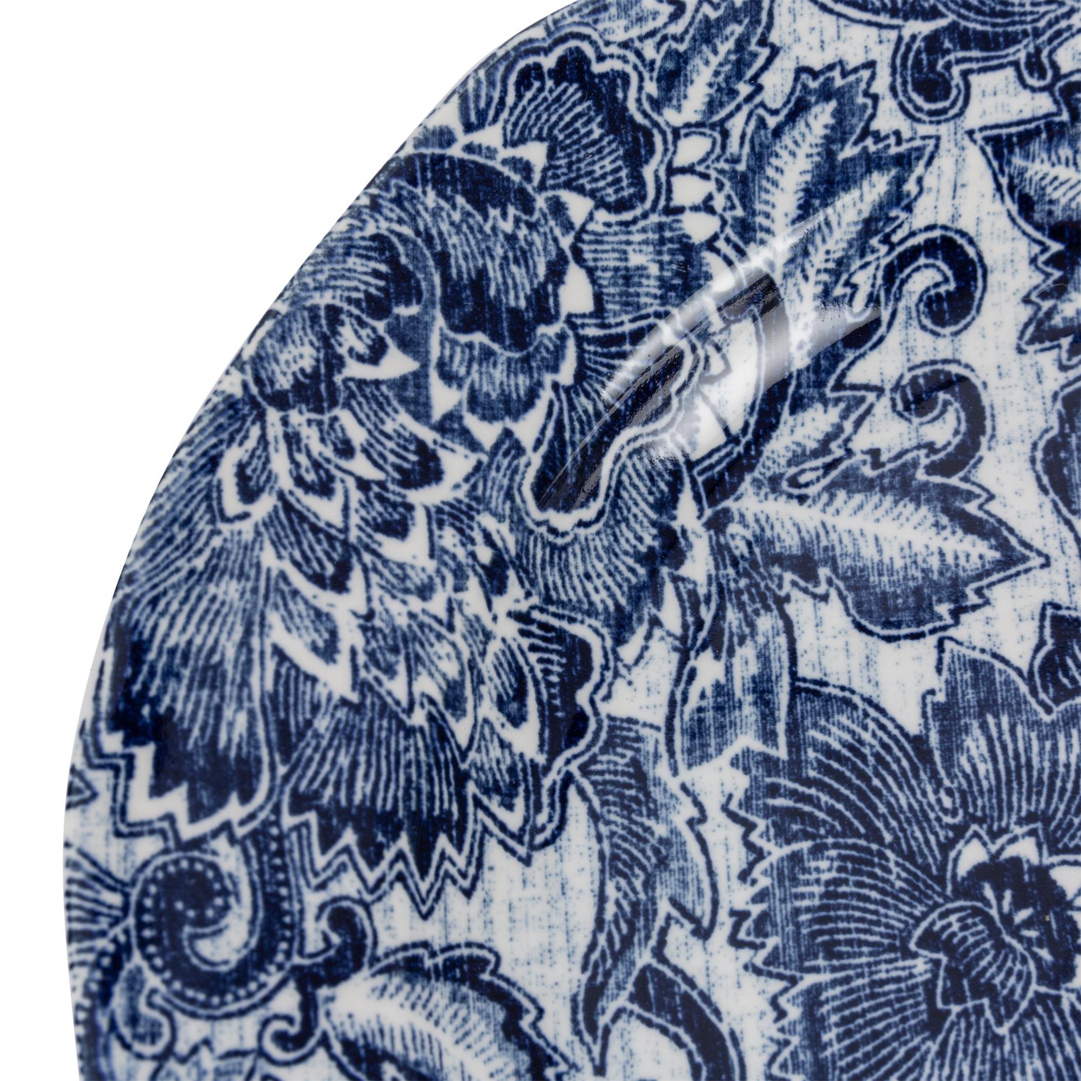 Indigo - Ralph Lauren Home - RalphLaurenHome Faded Peony Salad Plate - 6