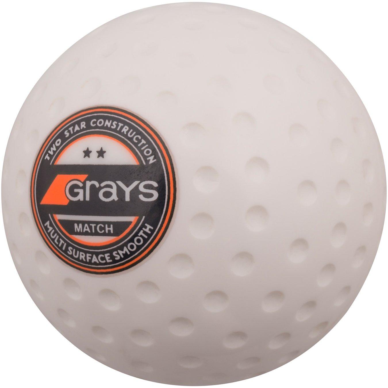 Grays Hockey  Adults Match Hockey Balls - White