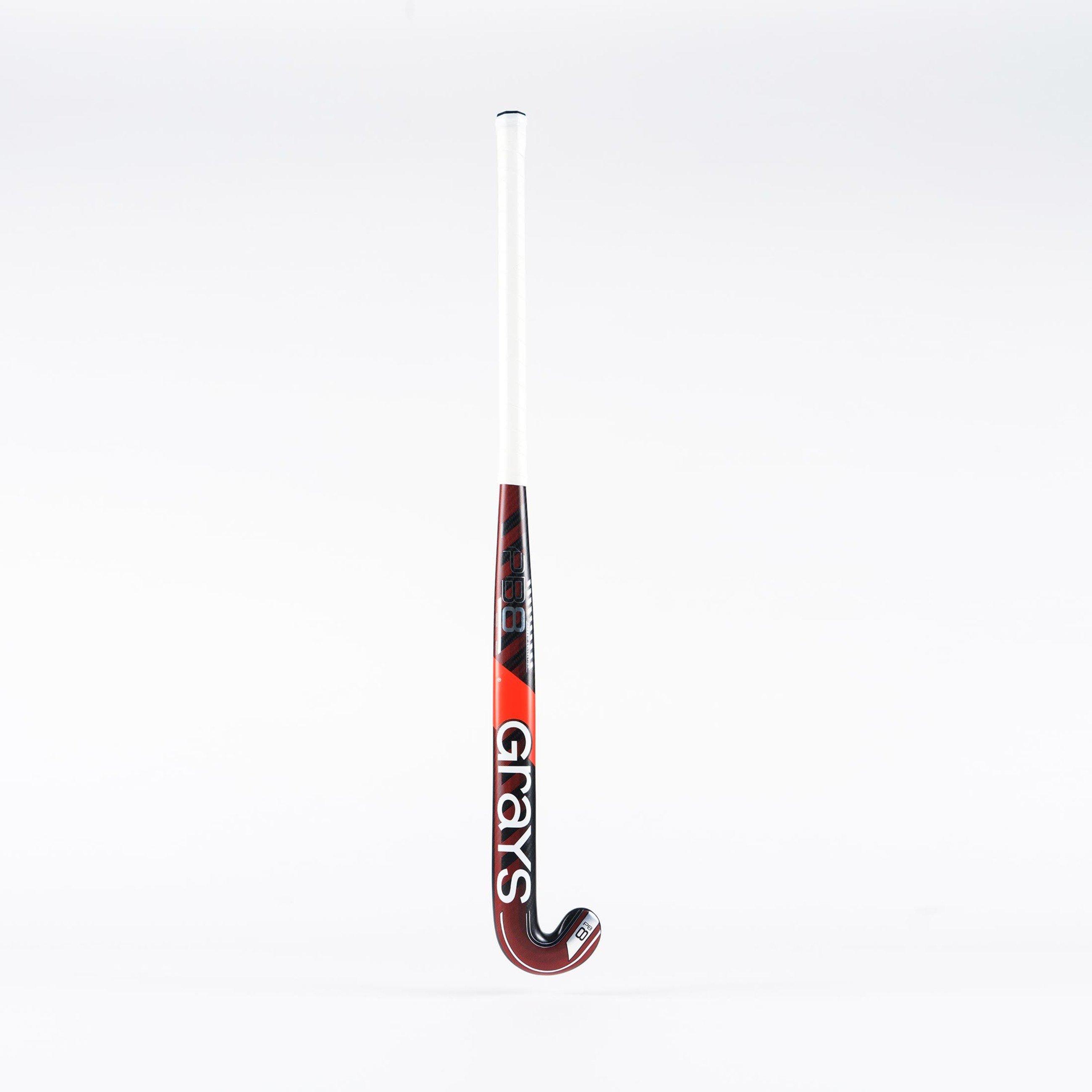 Black/Hot Rd - Grays Hockey - PB 8 Hockey Stick - 2
