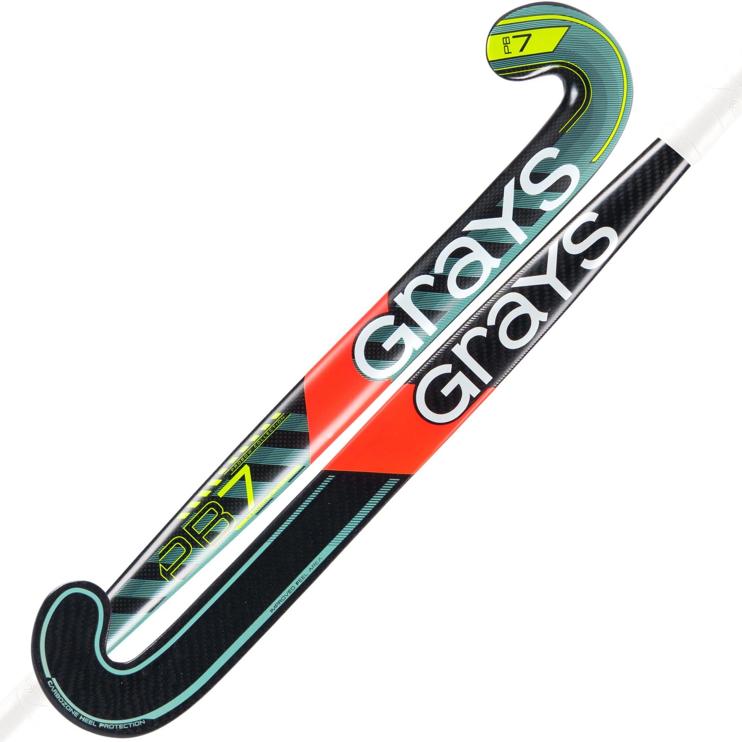 Aqua/Fluo Yl - Grays Hockey - PB 7 Hockey Stick - 1