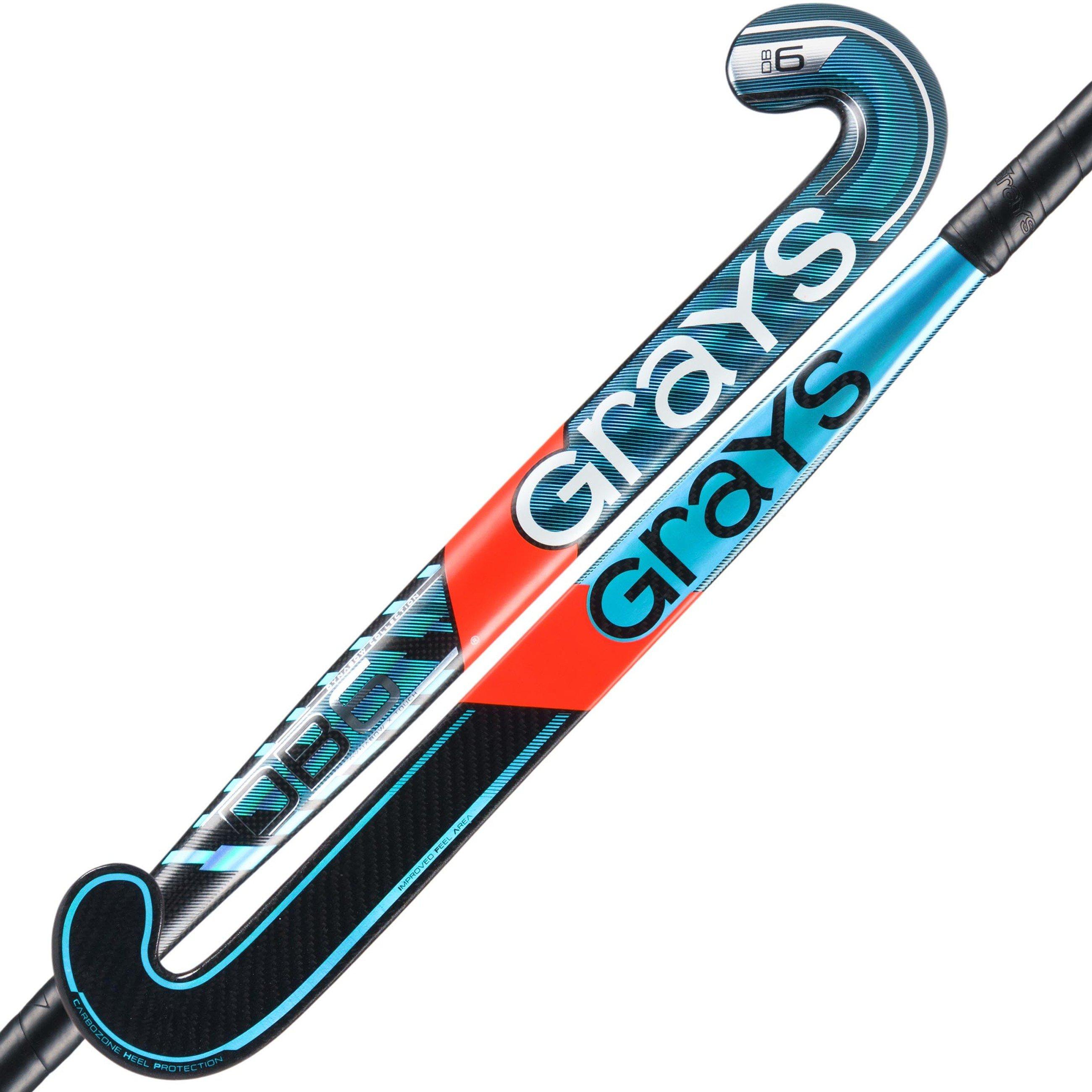 Black/Bl - Grays Hockey - DB 6 Hockey Stick - 1
