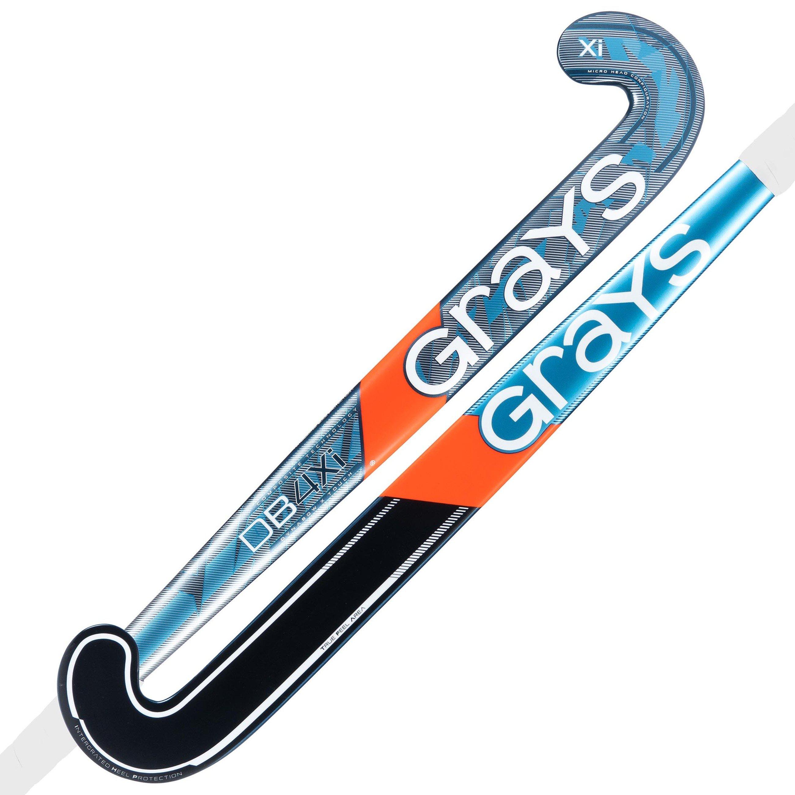 Navy/Silver - Grays Hockey - DB4XI 63 Hockey Stick - 1
