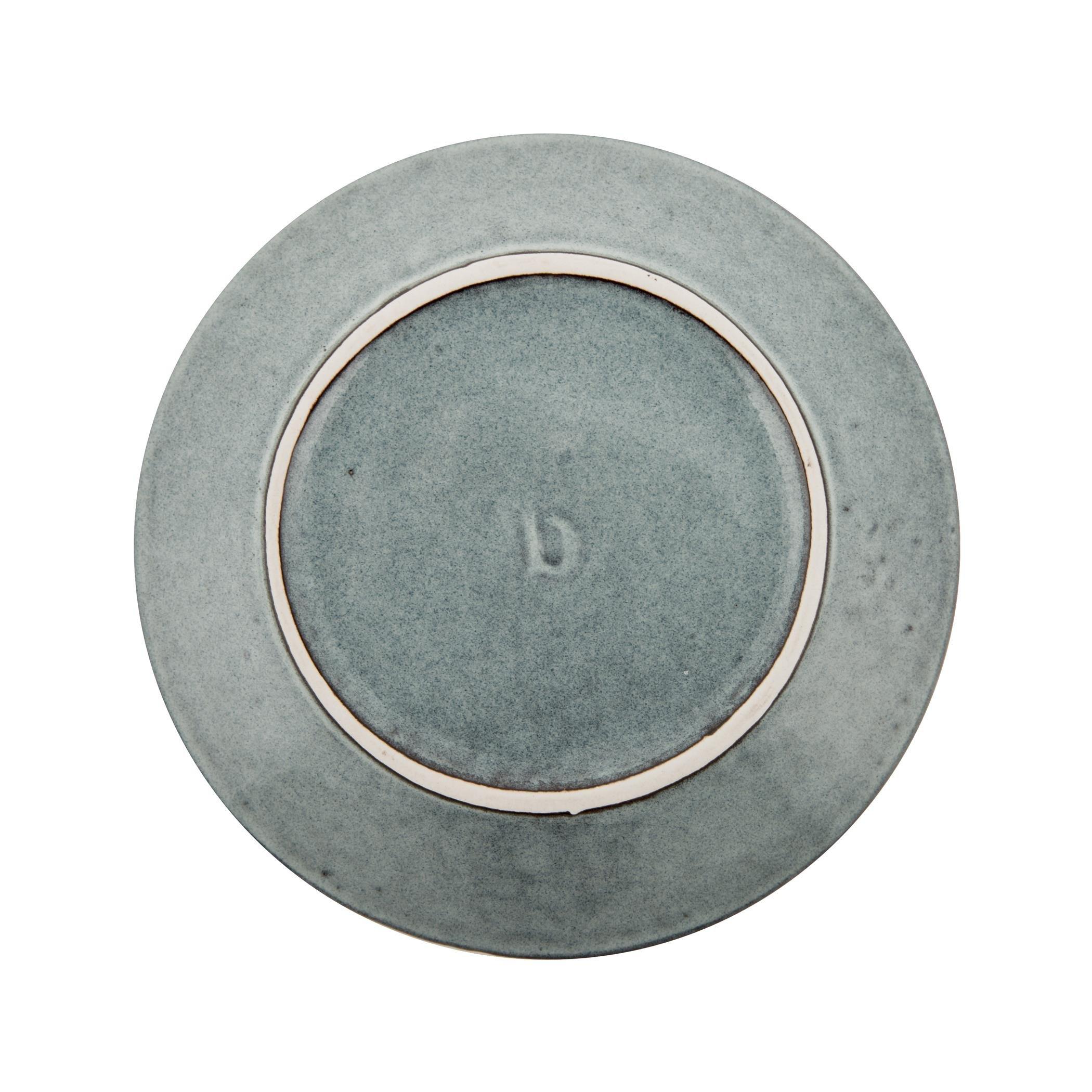 Grey - Broste Copenhagen - BrosteCopenhagen Nordic Sea Side Plate - Stoneware - Sea - 4