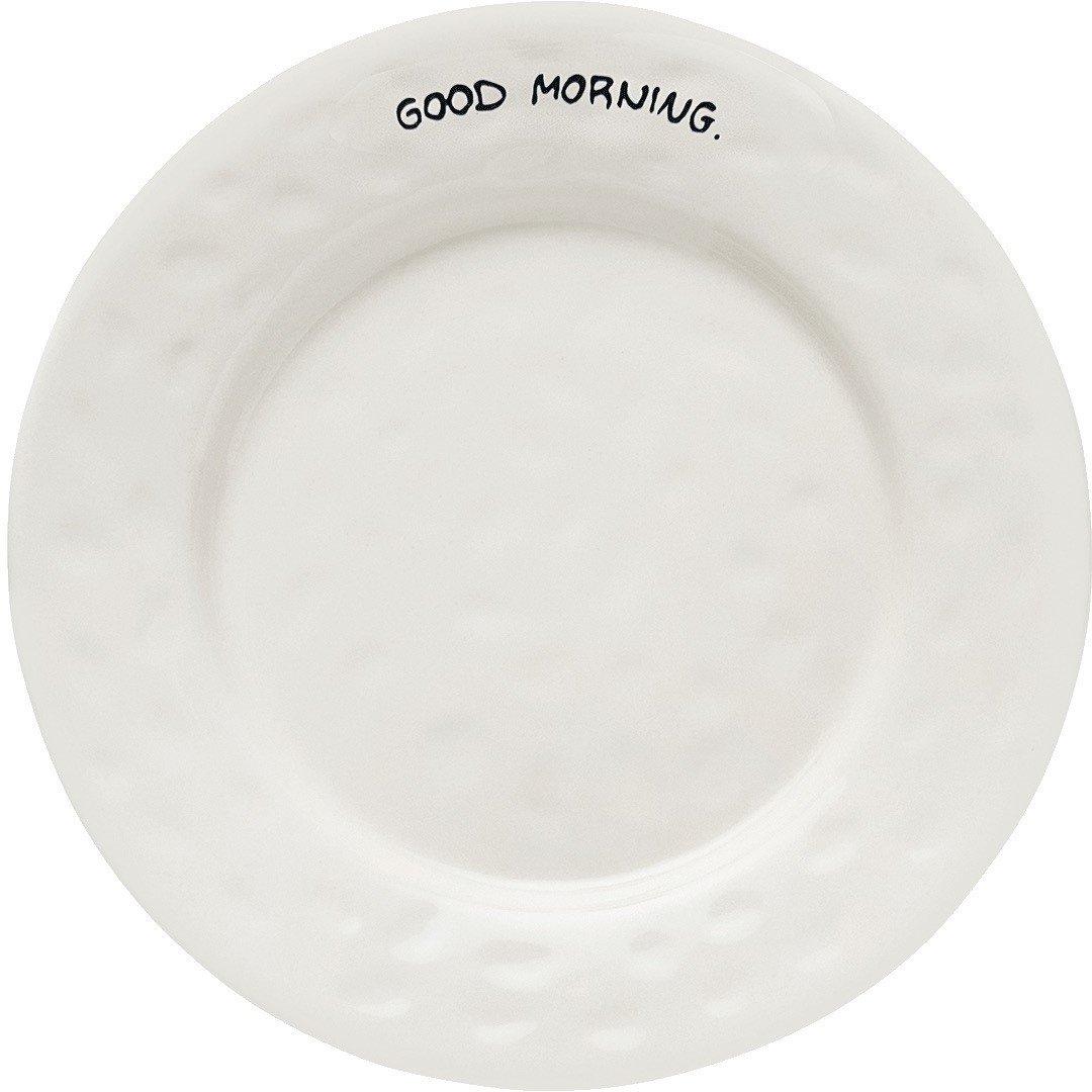 Anna Nina  Anna Breakfast Plate - Good Morning
