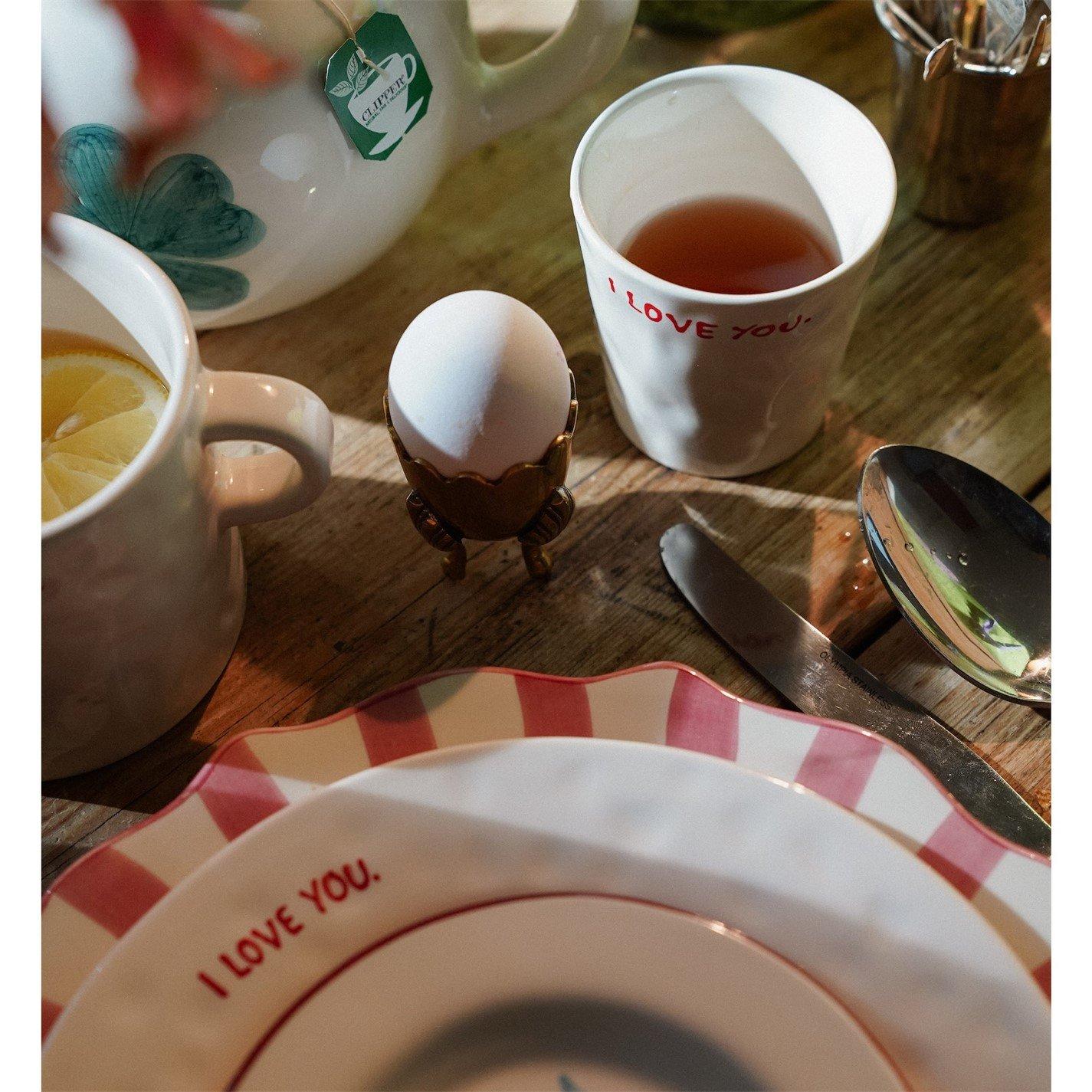 I love You - Anna and Nina - Anna Breakfast Plate - 2