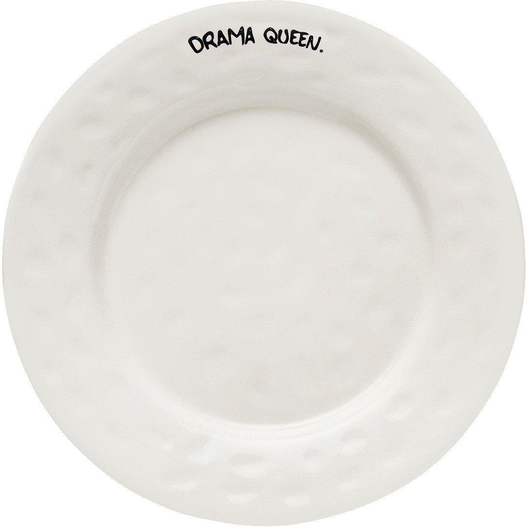 Anna Nina  Anna Breakfast Plate - Drama Queen