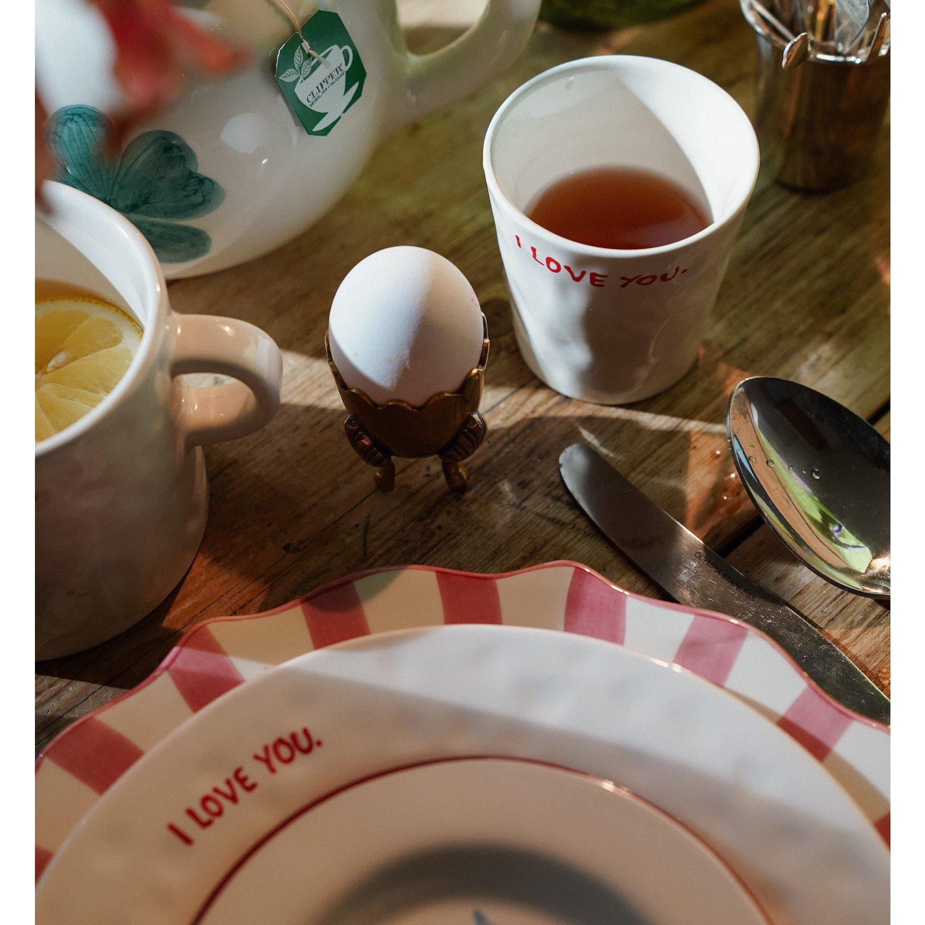 Pink - Anna + Nina - Anna Scalloped Dinner Plate - 2