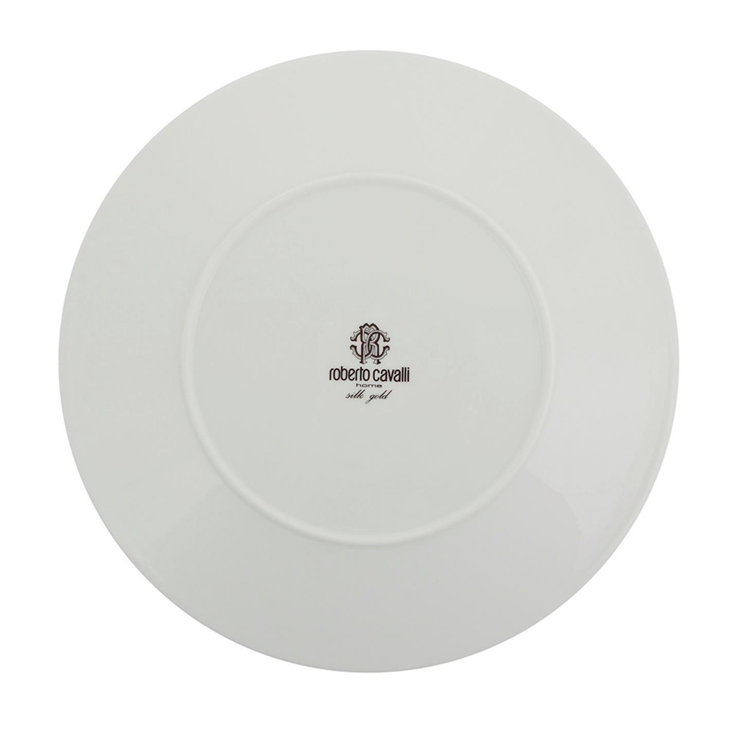 Gold - Roberto Cavalli Home - Silk Gold Charger Plate - 3