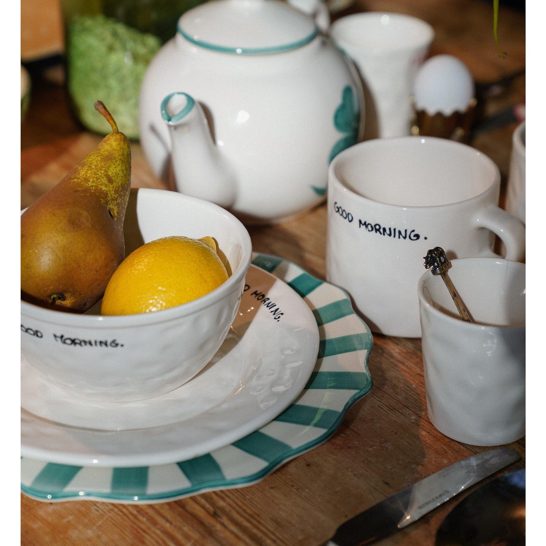 Pine Scalloped - Anna + Nina - Anna Pine Scalloped Breakfast Plate - 2