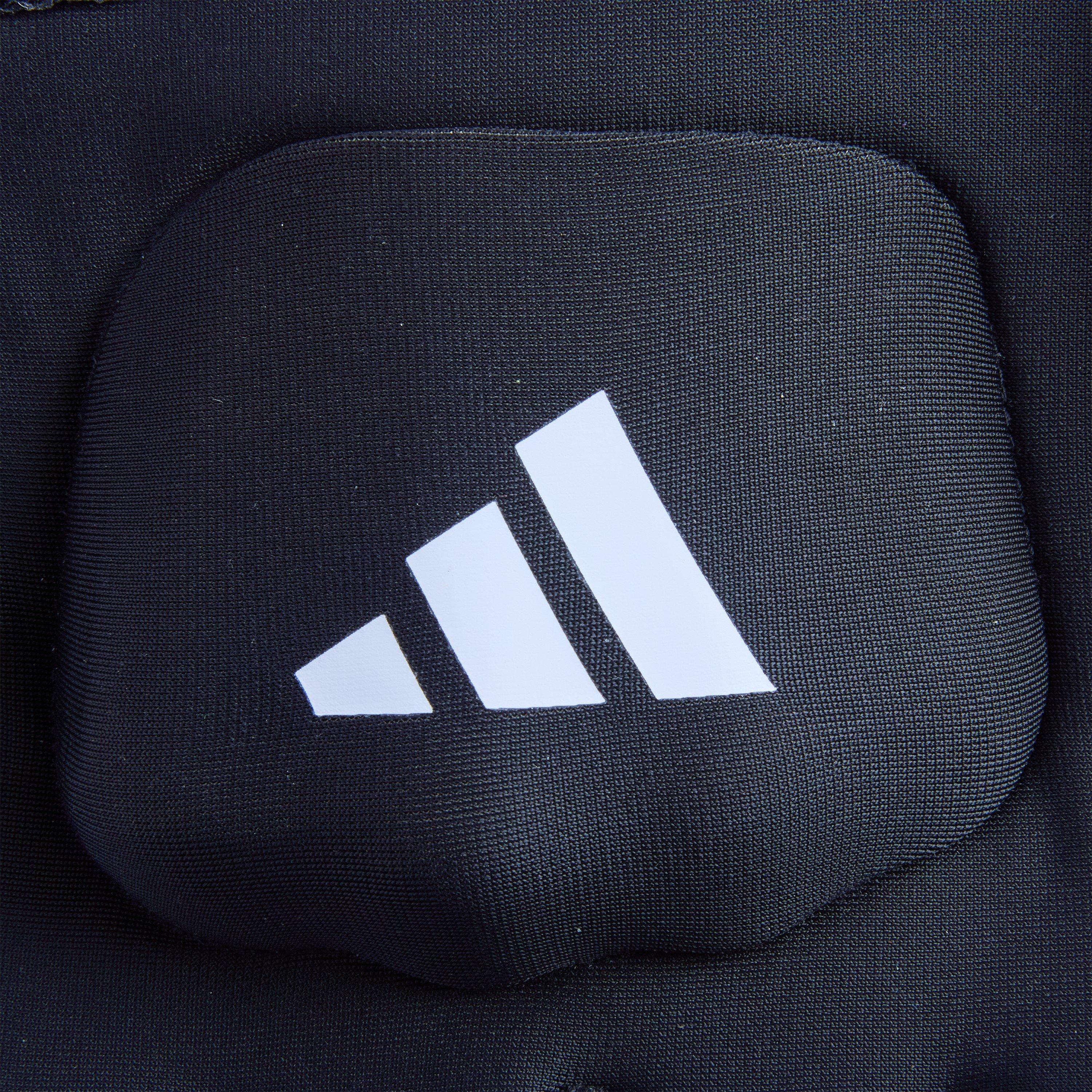 Black/Met/Spark - adidas - OD Animal-Print 3/4-Finger Hockey Gloves - 3