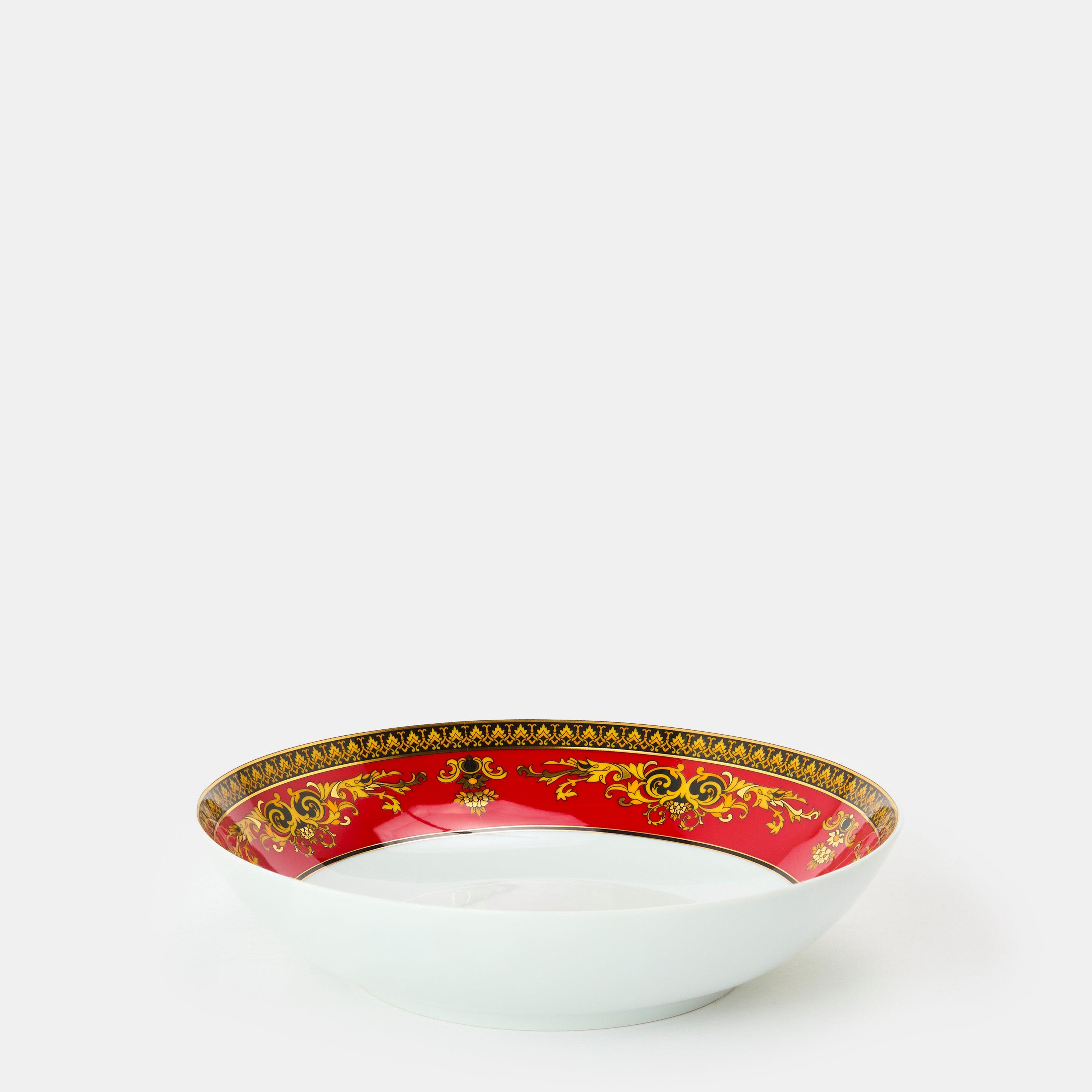 Red - Versace Home - Medusa Soup Plates - 2
