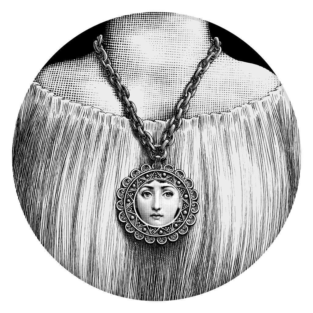 Black/White - Fornasetti - Tema e Variazioni Wall Plate No 206 - 1