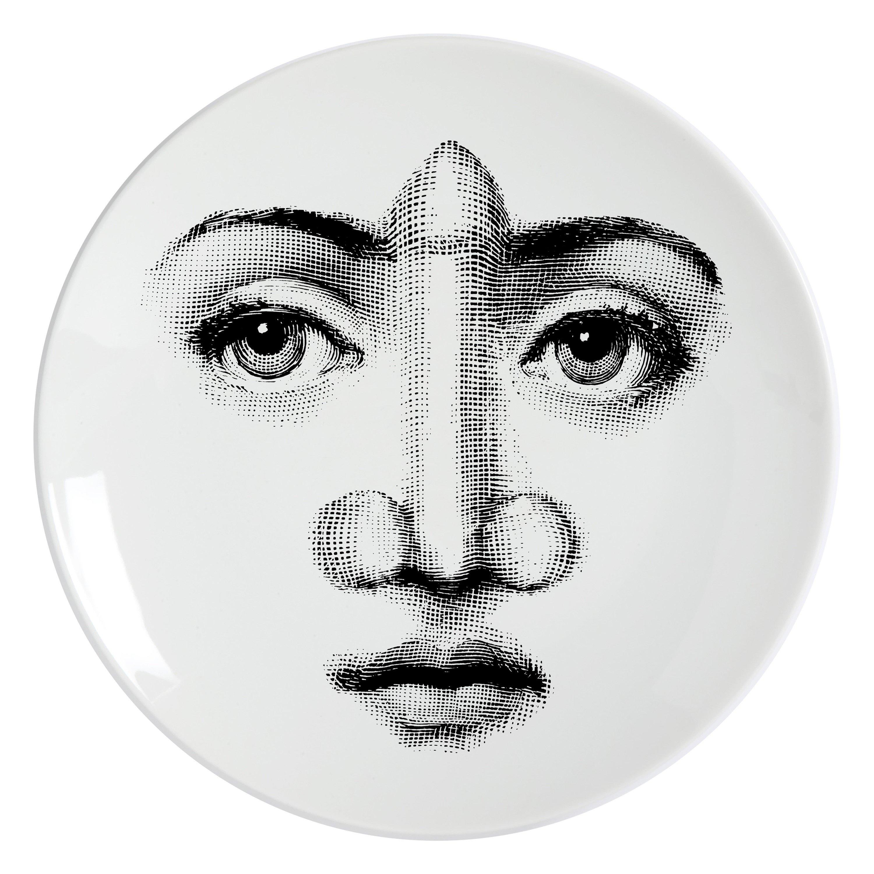 Black/White - Fornasetti - Tema e Variazioni Wall Plate No 336 - 1