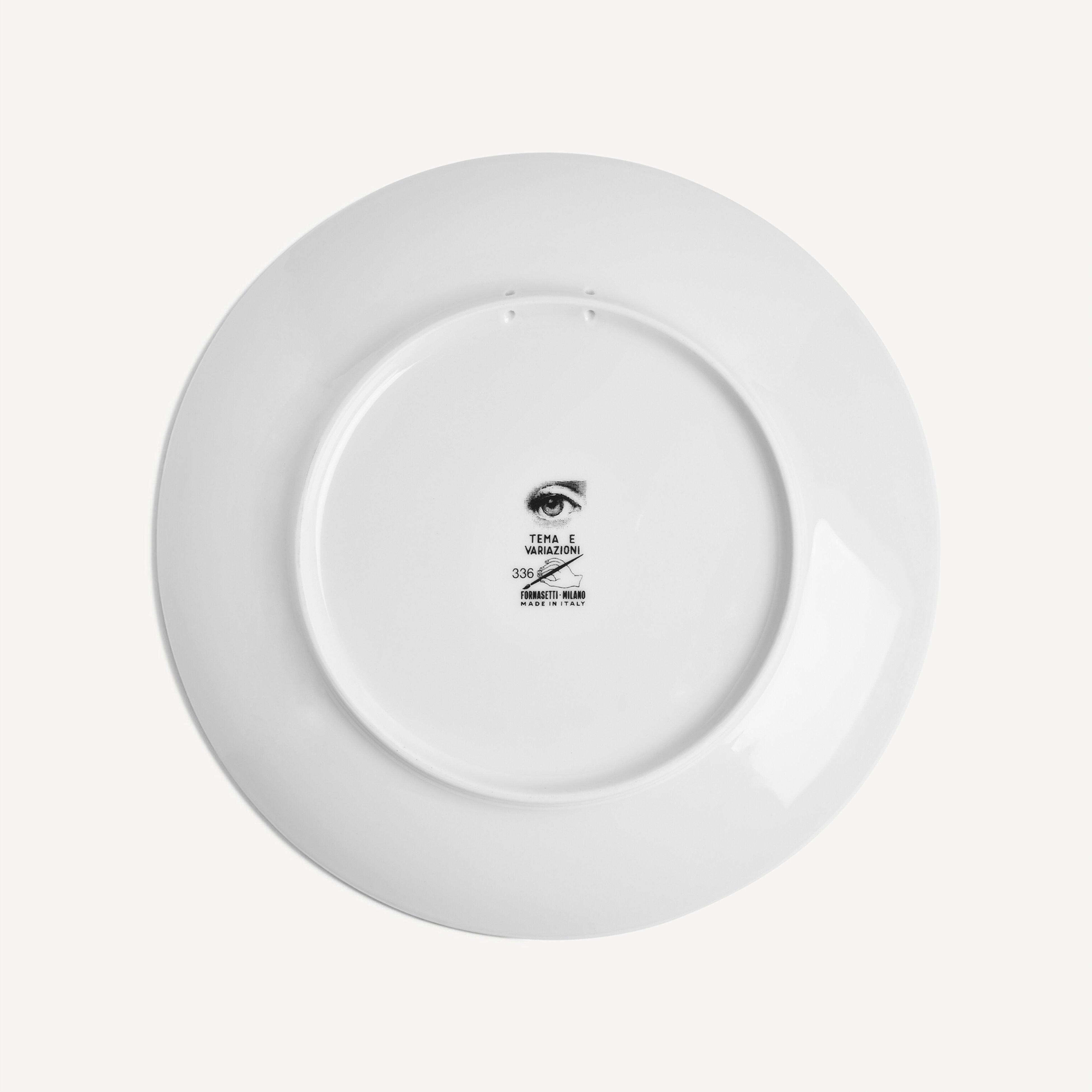 Black/White - Fornasetti - Tema e Variazioni Wall Plate No 336 - 2