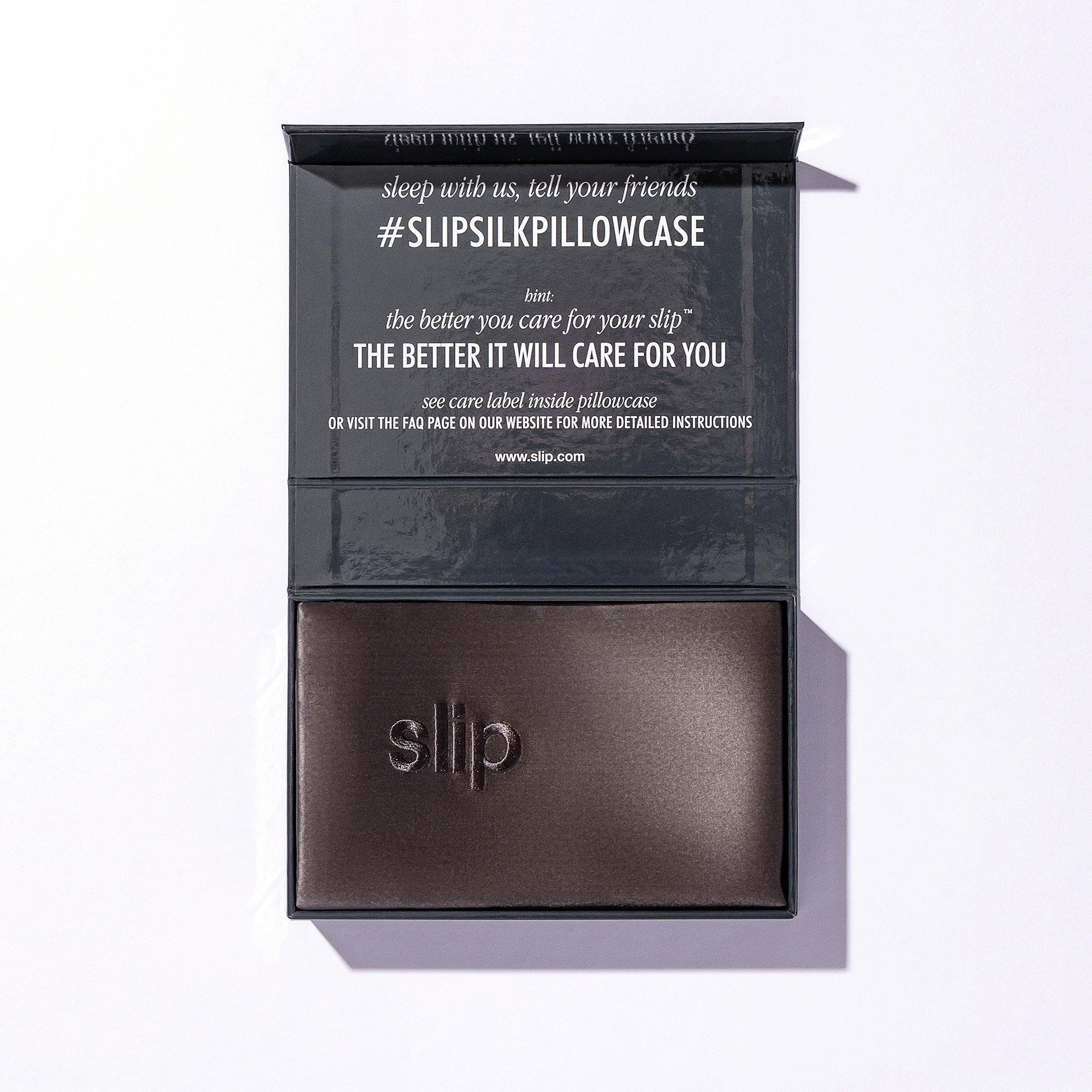 Charcoal - Slip - slip pure silk queen pillowcase - 5