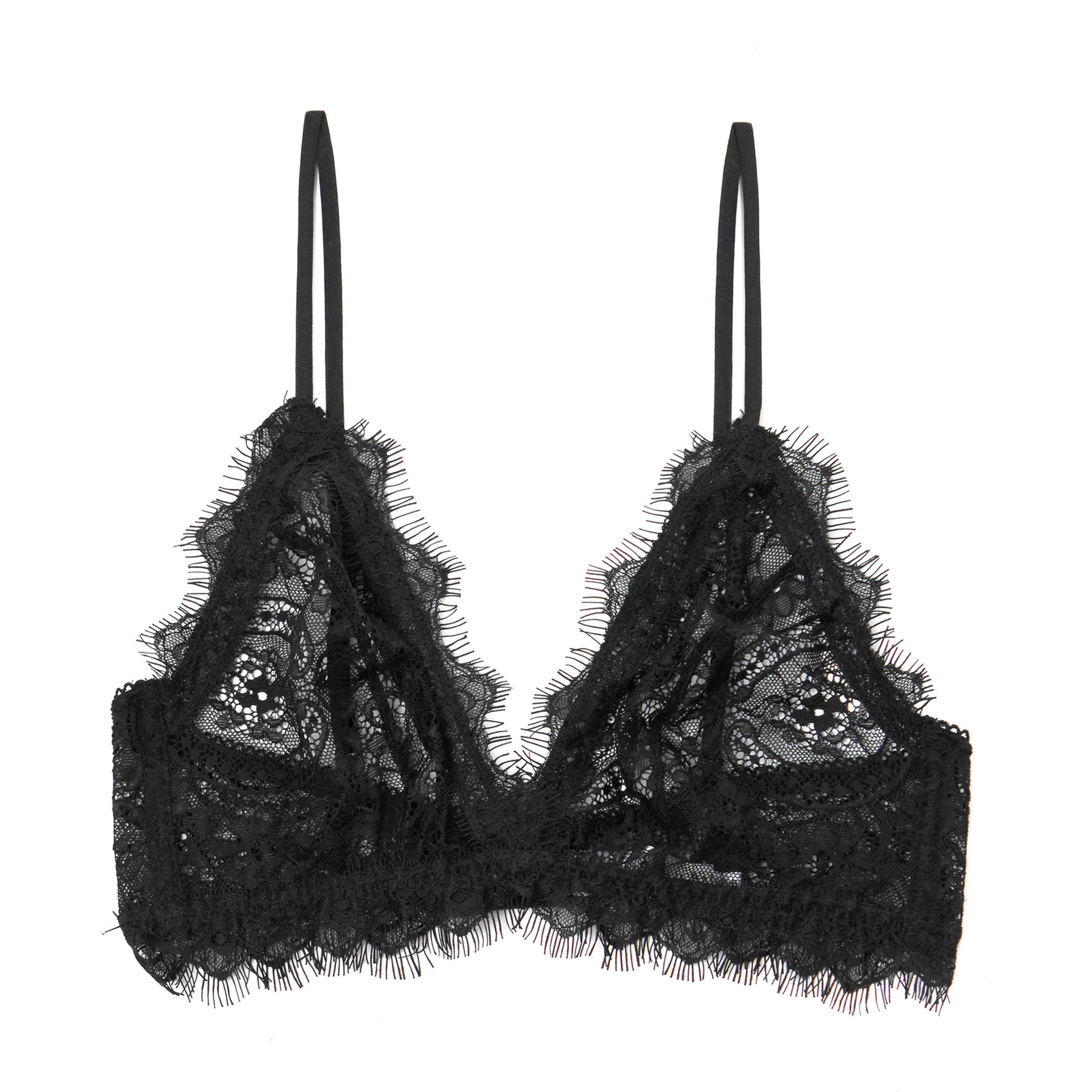 Black - Anine Bing - Lace Bra - 1